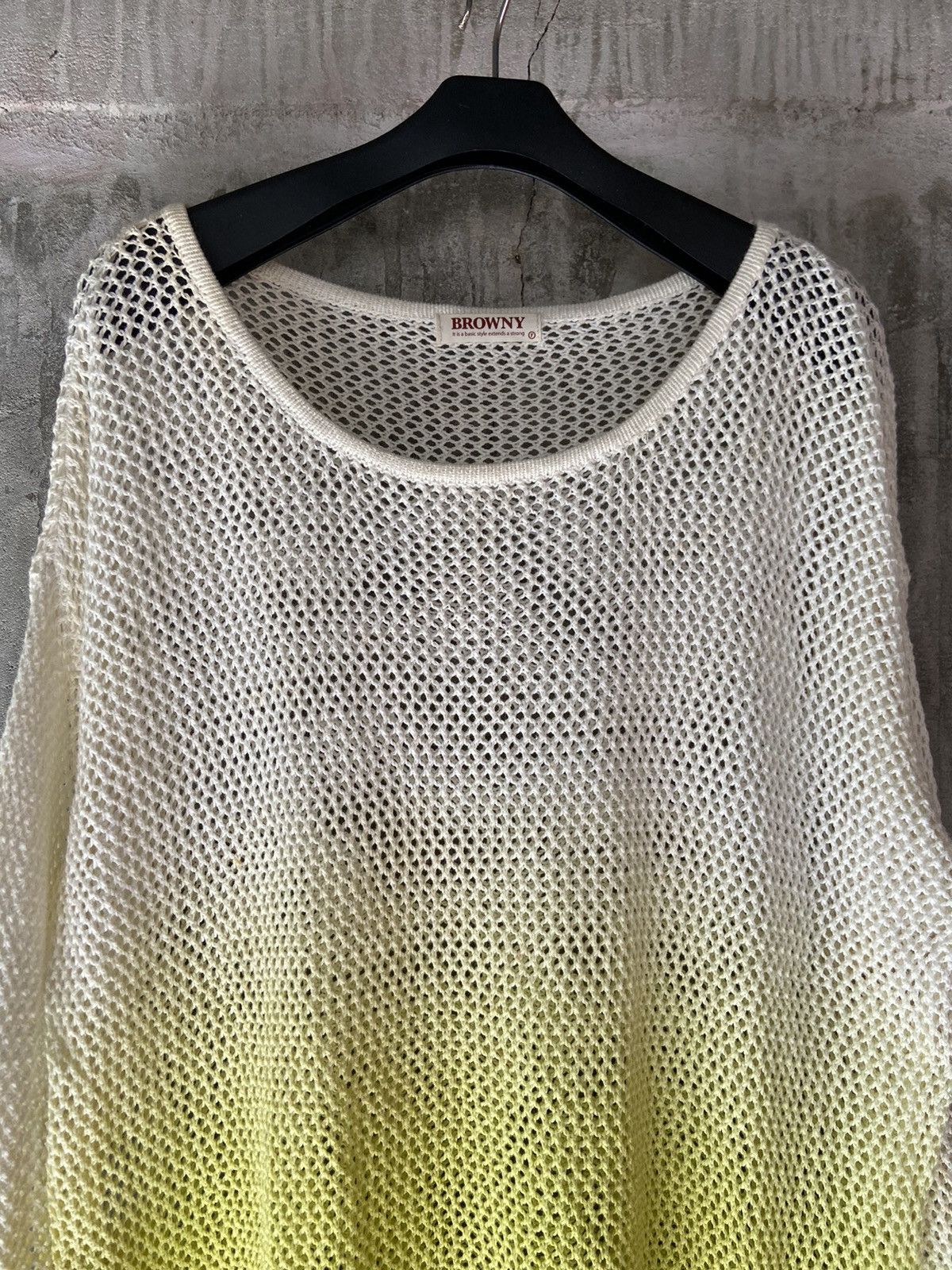 Beauty Beast JAPANESE BROWNY KNIT 2 IN 1 LONG SLEEVE UNIQLO UNDERCOVER Size US L / EU 52-54 / 3 - 17 Thumbnail