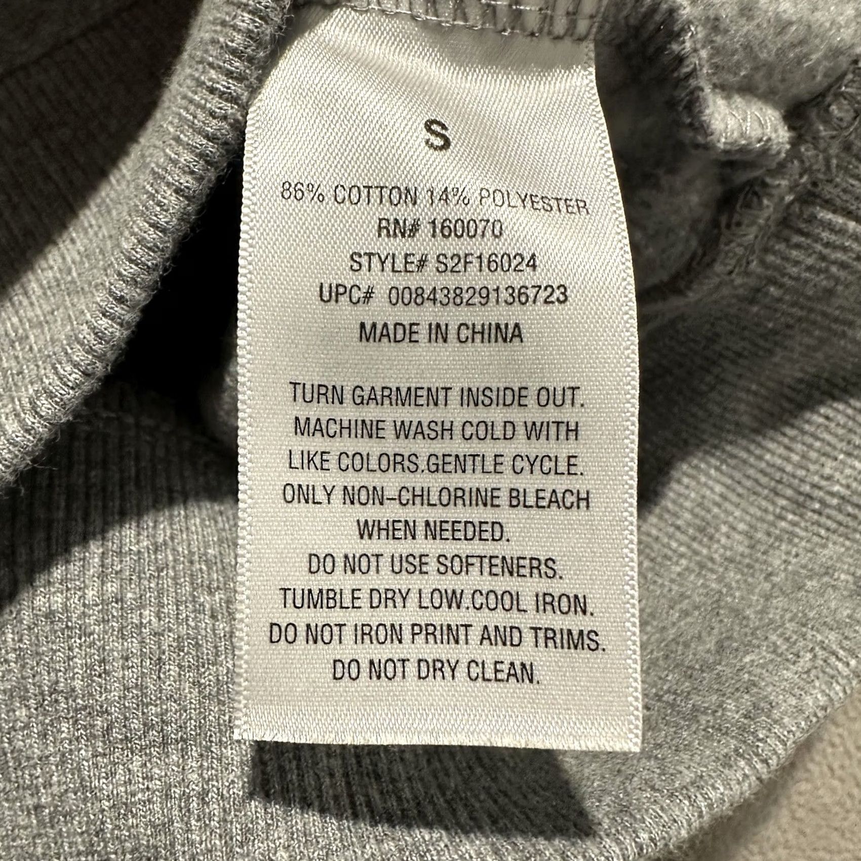 Vintage Vortex Optics Sweatshirt Mens Small Gray Crew Neck Long Sleeve Fleece Pullover Size US S / EU 44-46 / 1 - 5 Thumbnail