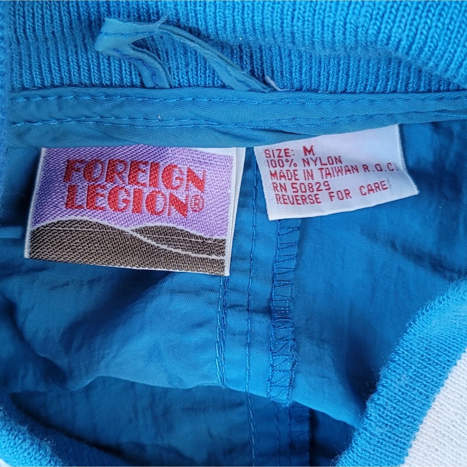 The Unbranded Brand Vtg Foreign Legion Aviation Corps Nylon Jacket Size US M / EU 48-50 / 2 - 6 Thumbnail