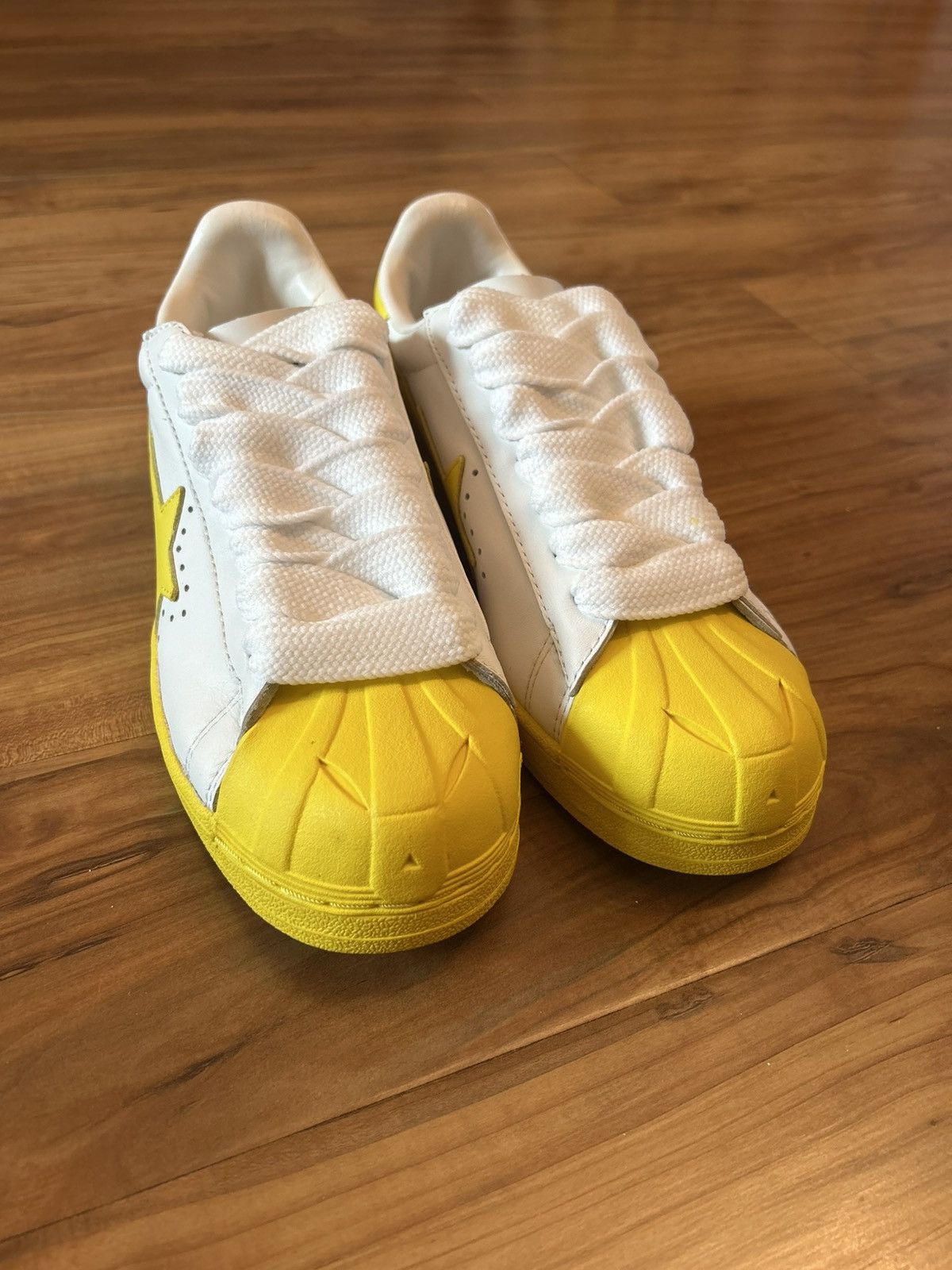 Bape DS Bape OG White and Yellow Skullstas Size US 8.5 / EU 41-42 - 10 Thumbnail