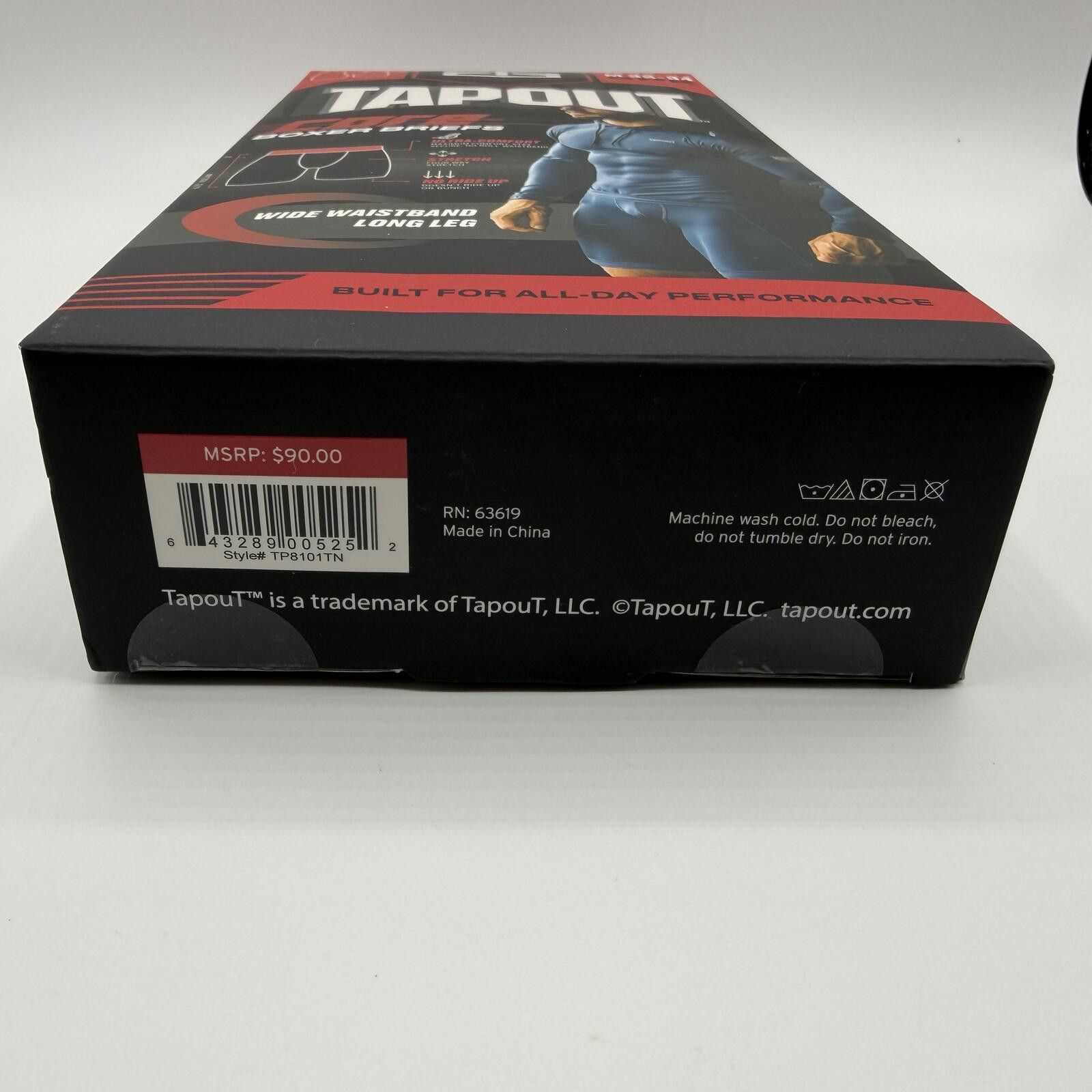 Tapout Tapout Men Core Boxer Briefs 5 Pack Size M Athletic Stretch Size ONE SIZE - 4 Thumbnail