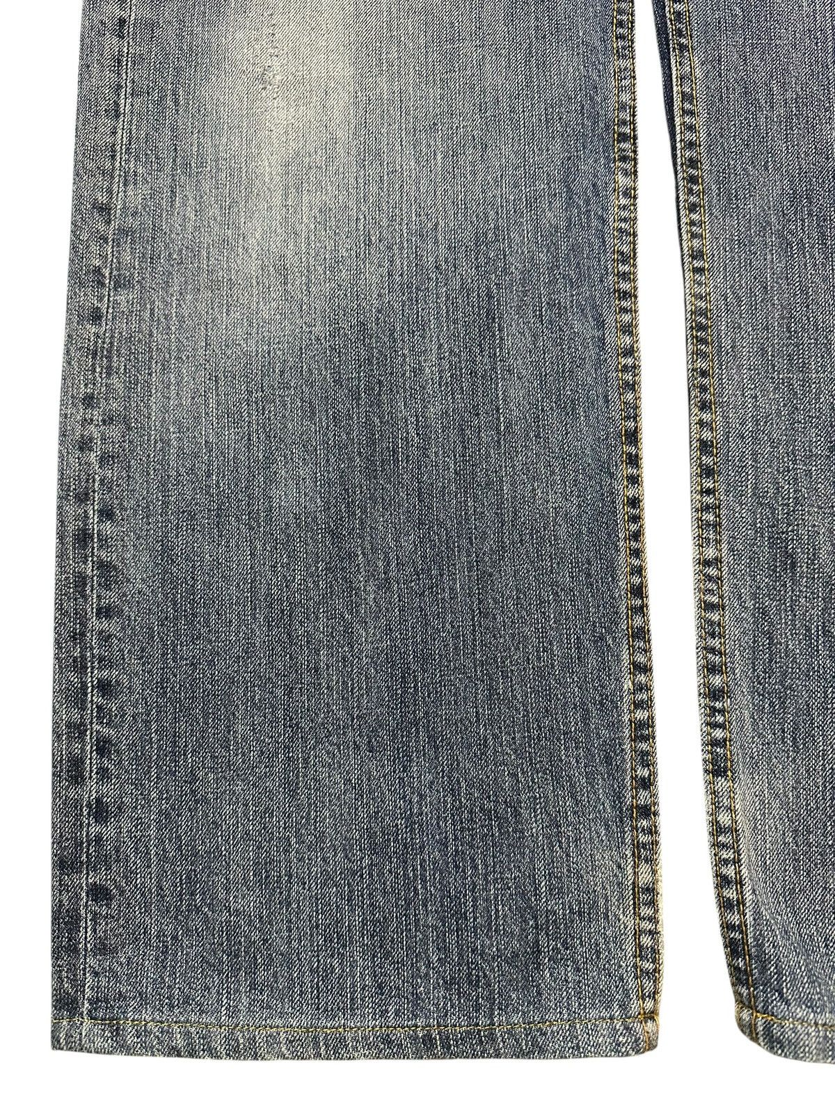 Kamakura Vintage Japanese Brand Sukajan Fish Koi Embroidered Jeans Size US 36 / EU 52 - 7 Thumbnail