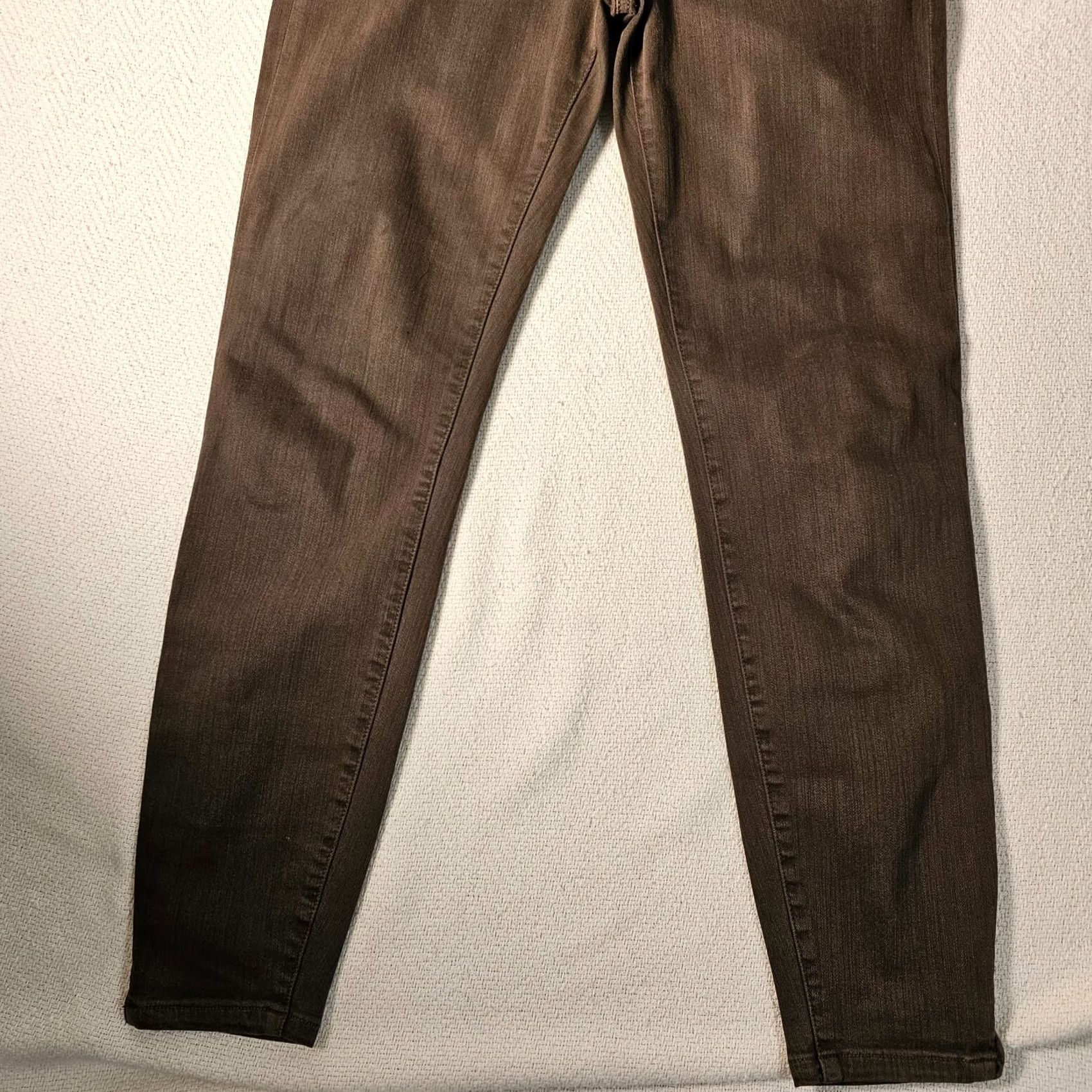 Olive Liverpool Jeans Ankle Denim Jeans Size 8 Cypress Dark Olive Zip Leg Women Size 30" / US 8 / IT 44 - 2 Thumbnail
