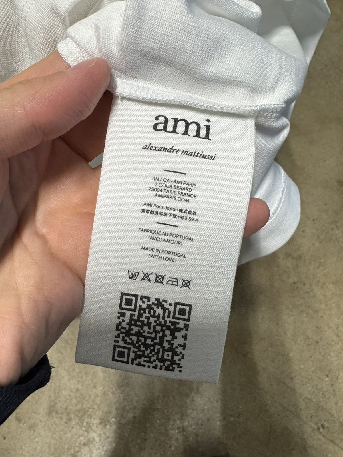 AMI Ami Paris Tank Top White NEW 200$ Size US XXL / EU 58 / 5 - 6 Thumbnail