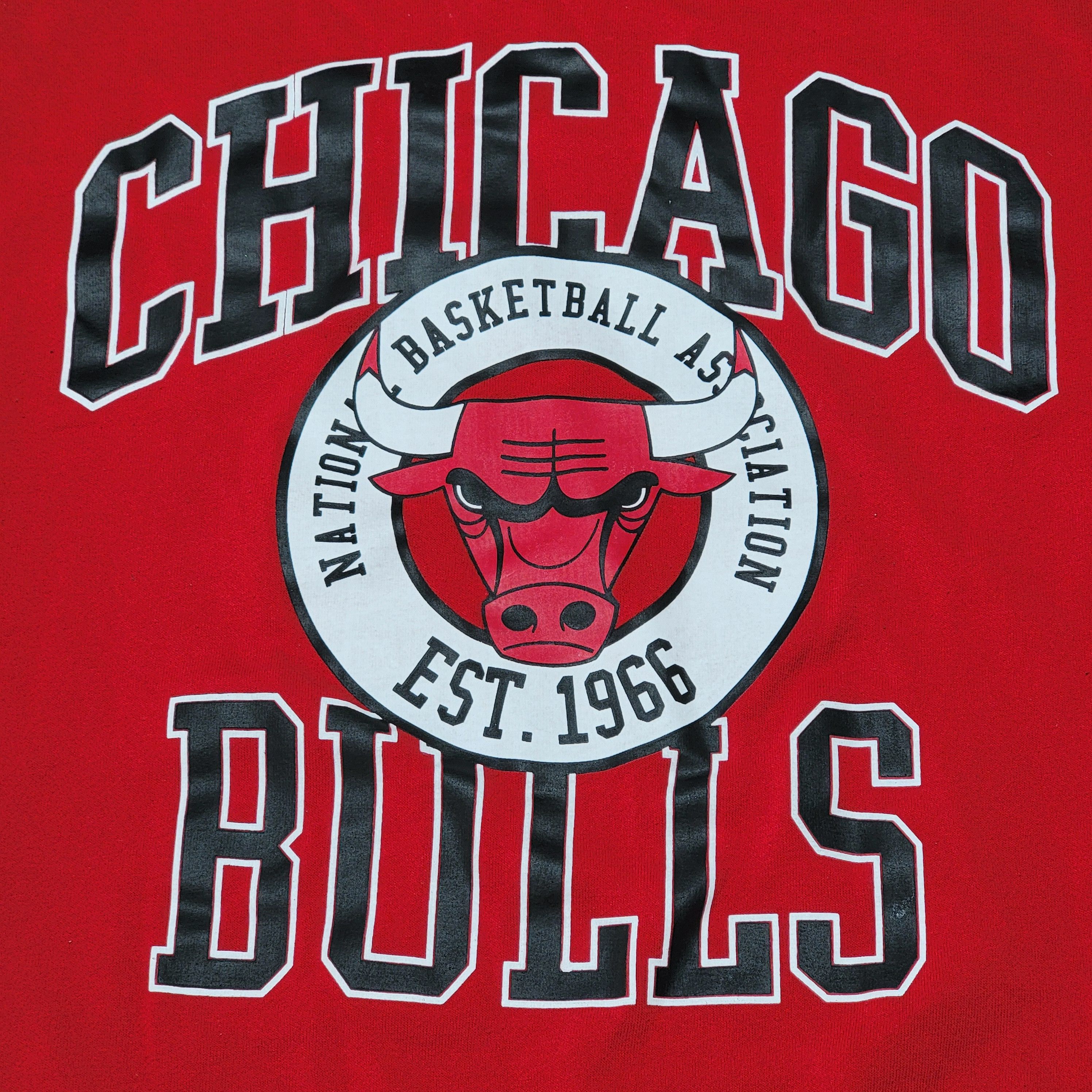 NBA NBA LS Pullover Unisex Sweatshirt "Chicago Bulls" - Size XL Size US XL / EU 56 / 4 - 2 Thumbnail