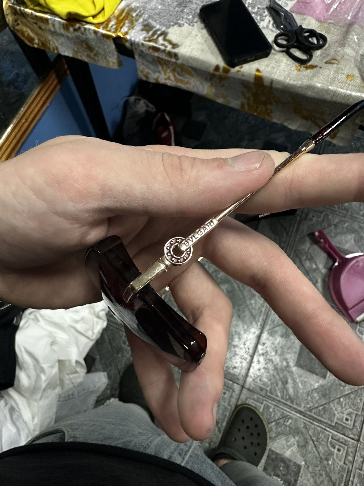 Bvlgari × Fragment Design Sunglasses Bvlgari Size ONE SIZE - 5 Thumbnail