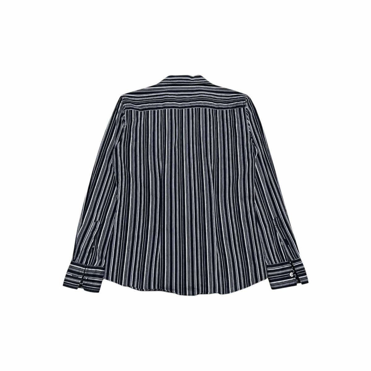 Tornado Mart 🔥Sick Y2K Tornado Mart Striped Shirt Size US M / EU 48-50 / 2 - 4 Thumbnail