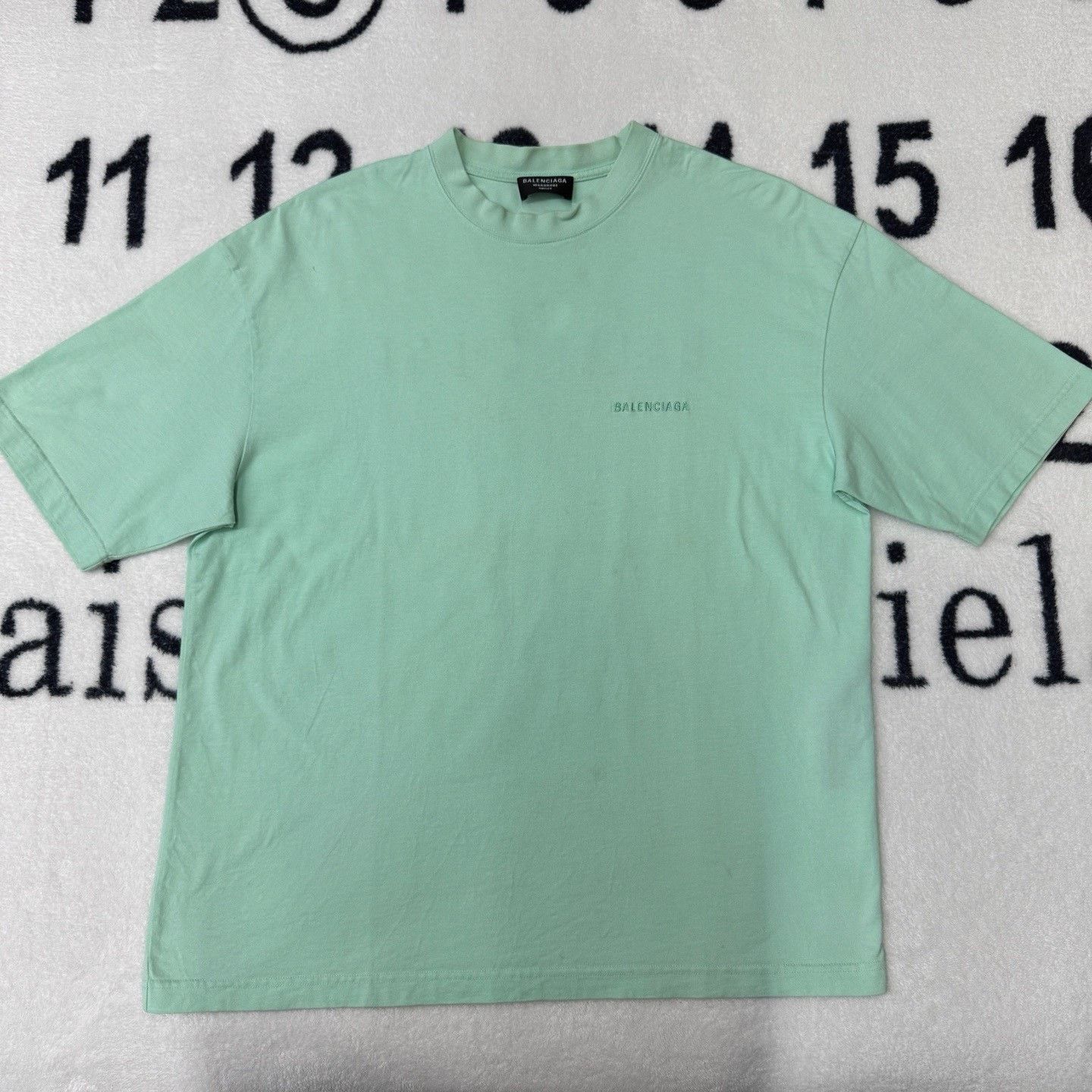 Balenciaga Balenciaga Green T-Shirt M Men Size US M / EU 48-50 / 2 - 1 Thumbnail