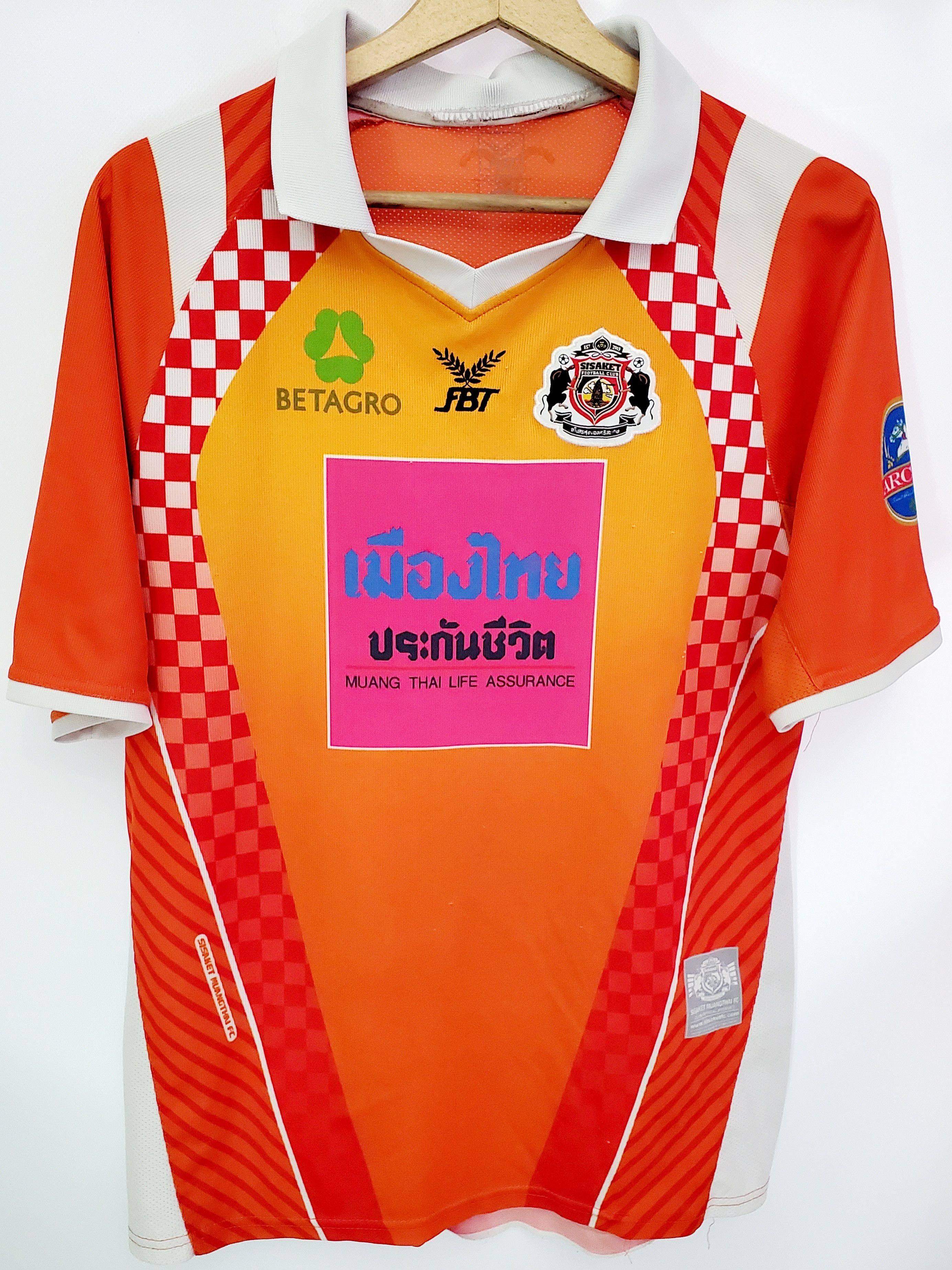 Vintage Sisaket F.C. 2011 home football soccer jersey size M Size US M / EU 48-50 / 2 - 1 Thumbnail