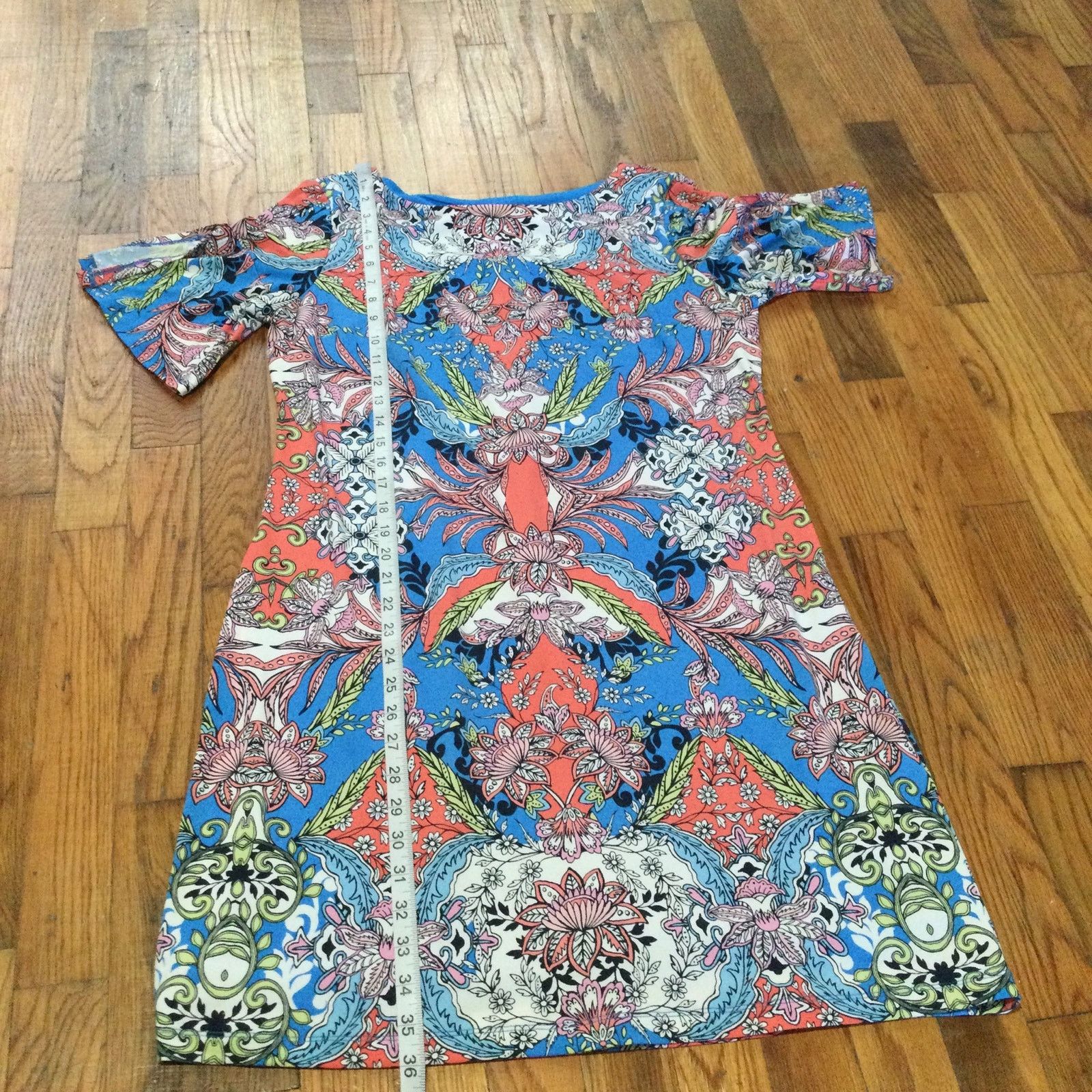 Other Leslie Fay Multicolor Lined Floral Print Midi Dress Size 8 Size M / US 6-8 / IT 42-44 - 11 Thumbnail