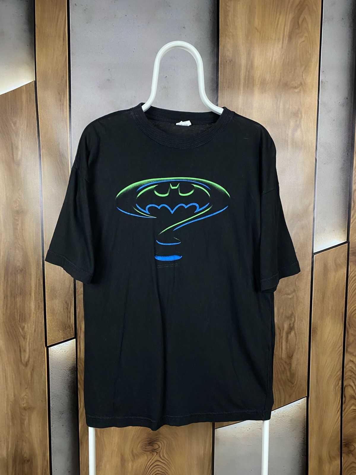 DC Comics 🦇Vintage 1995 T-Shirt Batman ? DC Comics VTG Tee🦇 Size US L / EU 52-54 / 3 - 1 Thumbnail