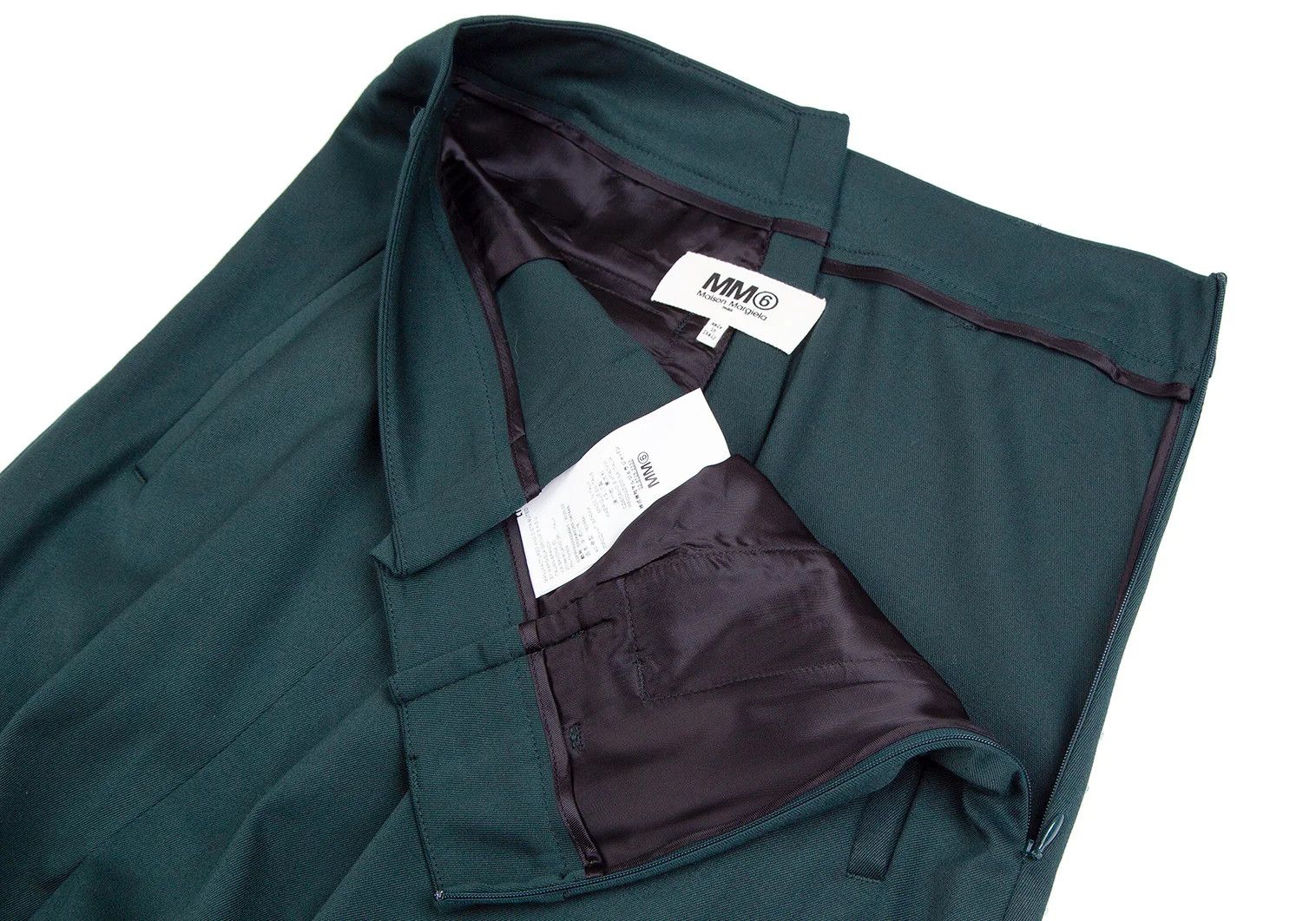 Maison Margiela Bias Cut Sarouel Pants in Dark Green Size 40 Size 28" / US 6 / IT 42 - 3 Thumbnail