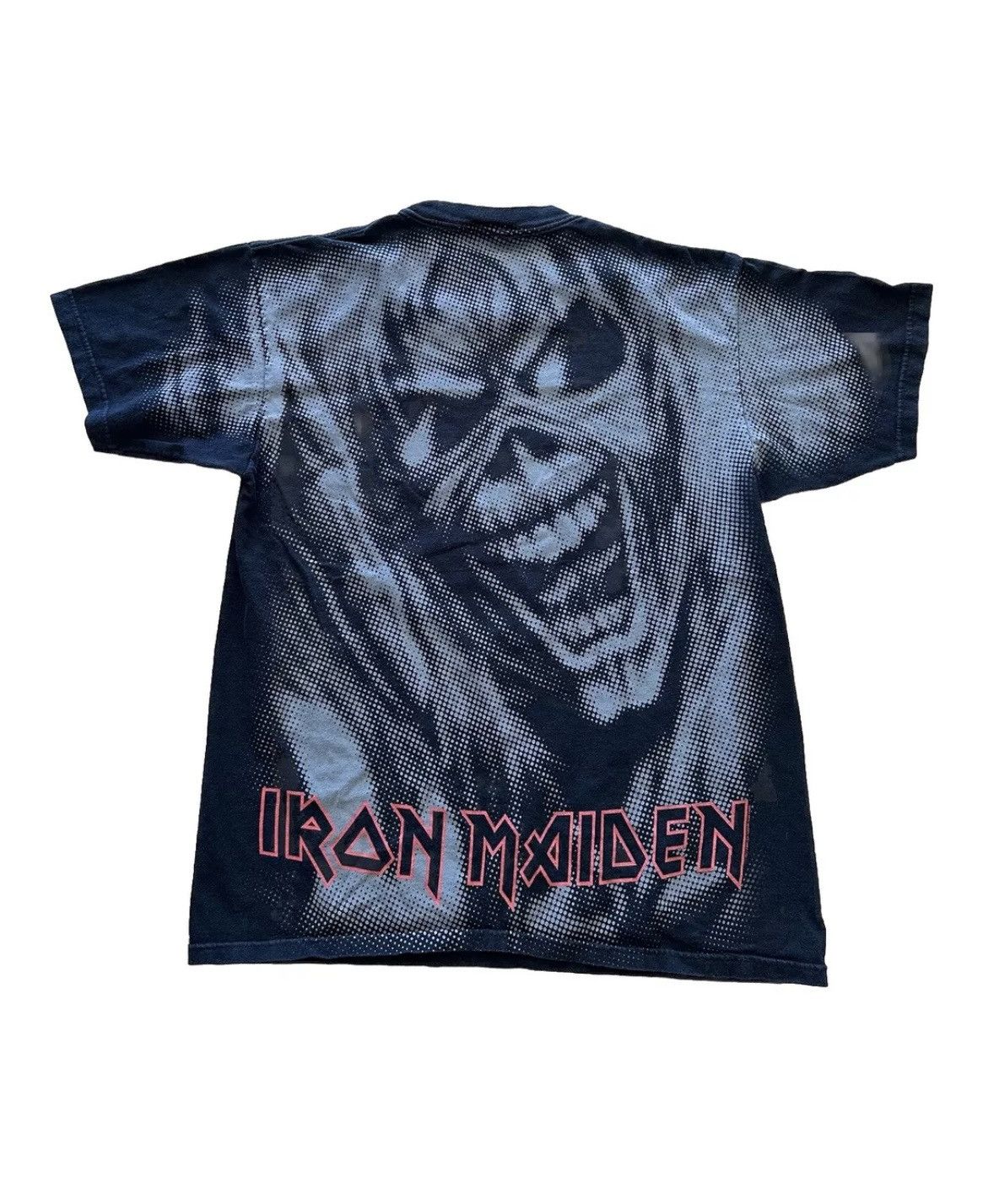Band Tees × Iron Maiden × Liquid Blue Vintage Y2K Liquid Blue Iron Maiden Tee AOP Double Sided Size US L / EU 52-54 / 3 - 1 Thumbnail