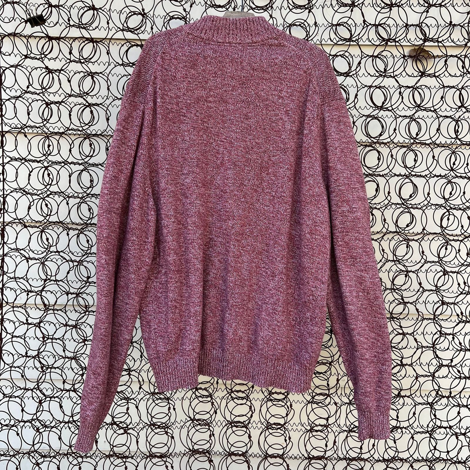Izod Izod heather red knit 1/4 zip sweater XXL Size US XXL / EU 58 / 5 - 2 Thumbnail