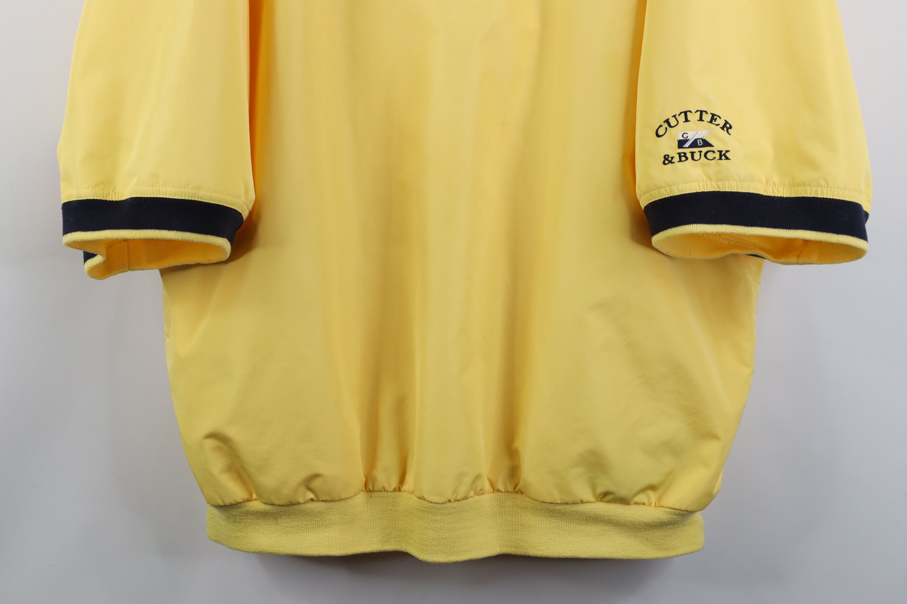 Vintage Vintage University of Michigan Short Sleeve Golf Rain Jacket Size US XL / EU 56 / 4 - 3 Thumbnail