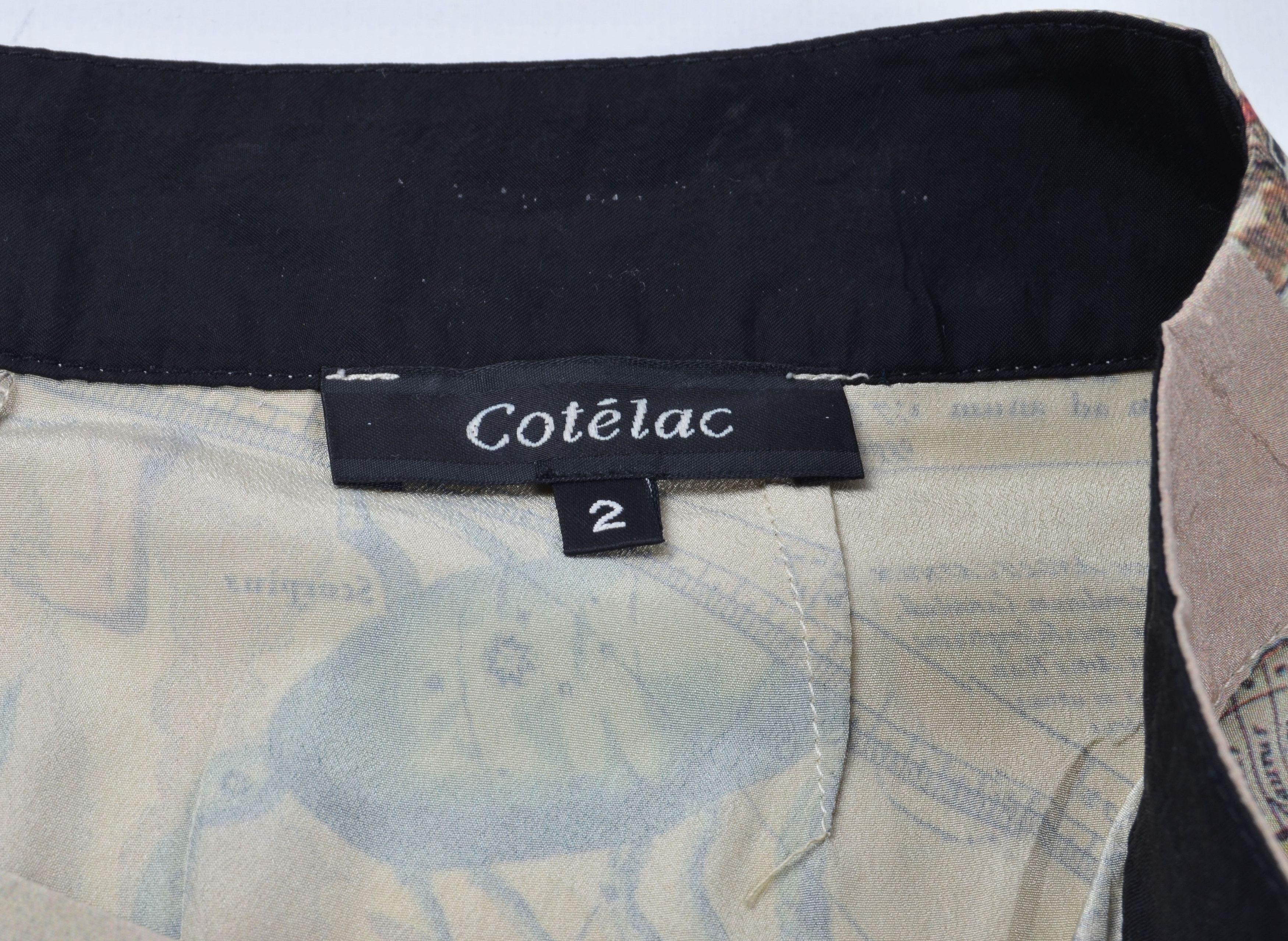 Cotelac Vintage Cotelac Y2K Horoscope Zodiac Print Tulip Mini Skirt Size 30" / US 8 / IT 44 - 7 Thumbnail