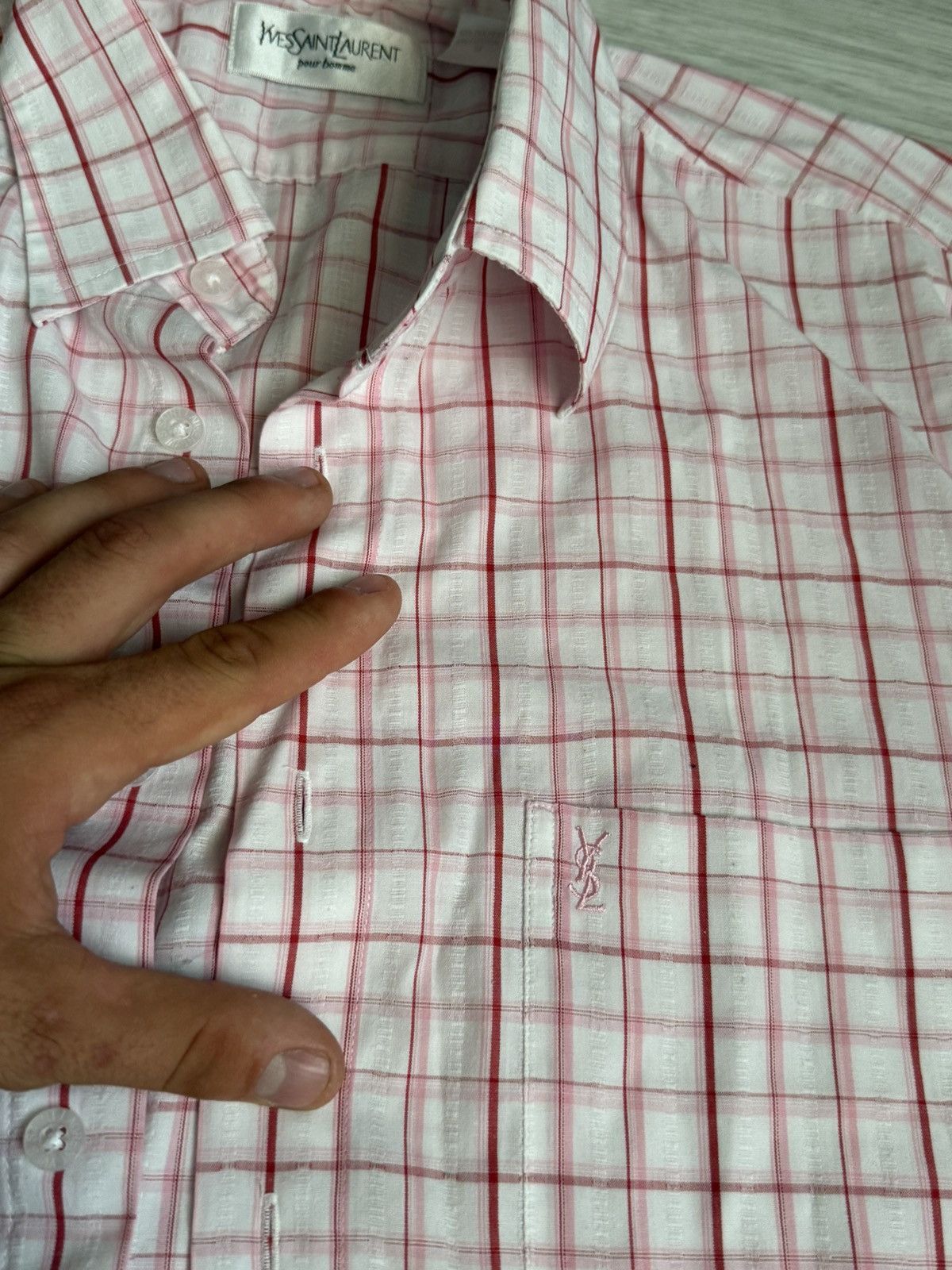 Yves Saint Laurent Yves Saint Laurent Shirt Size US M / EU 48-50 / 2 - 5 Thumbnail