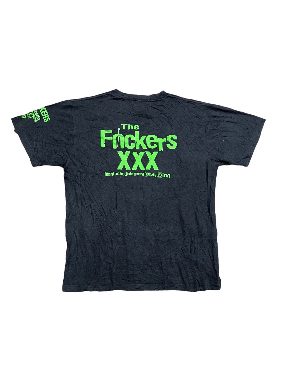 funtastic under ground cabaret king Tシャツ Mo' Fuckers Fantastic Underground Cabaret King Tee