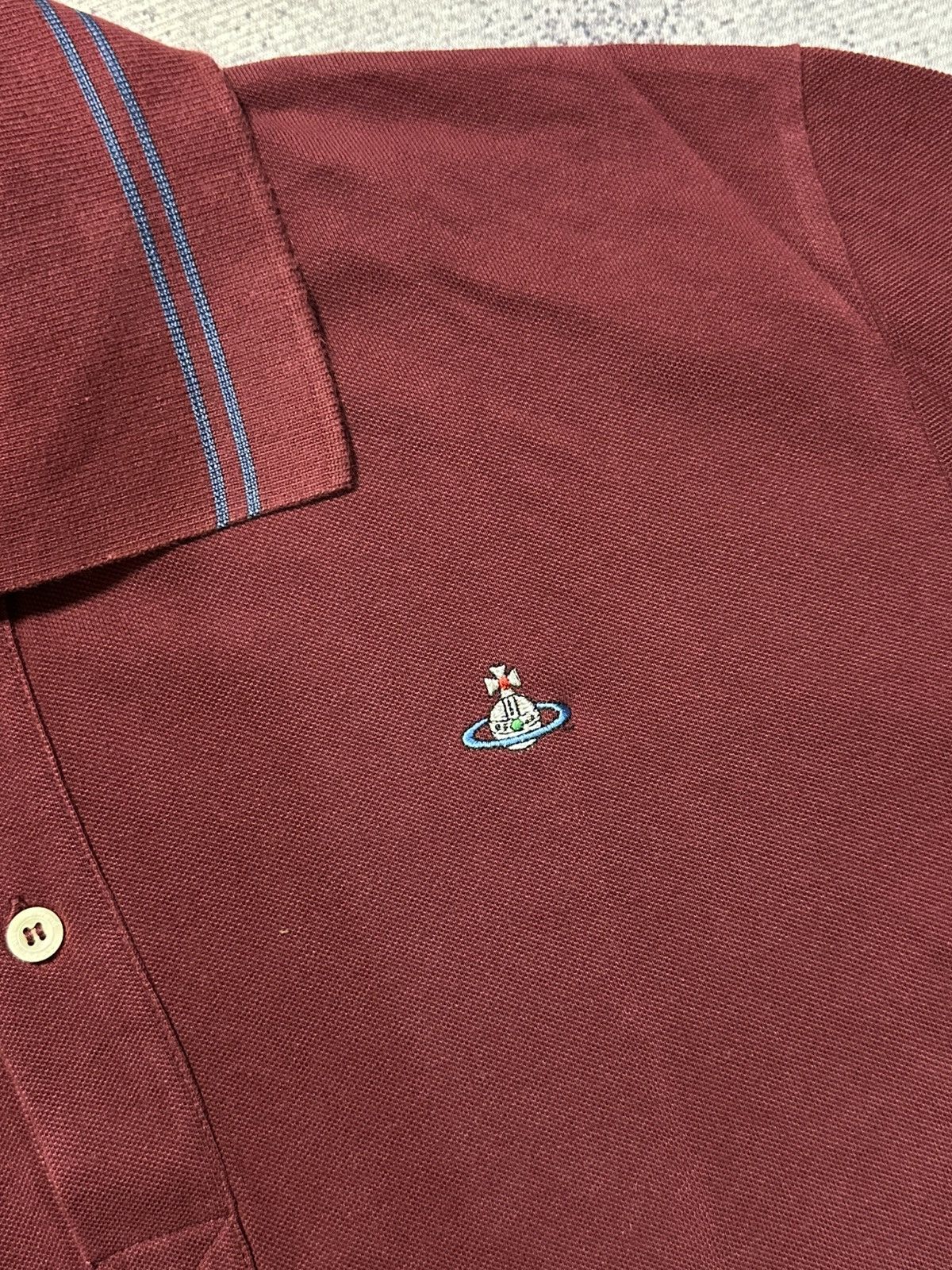 Vivienne Westwood Vivienne Westwood Long Sleeve Shirts Maroon Size US L / EU 52-54 / 3 - 5 Thumbnail