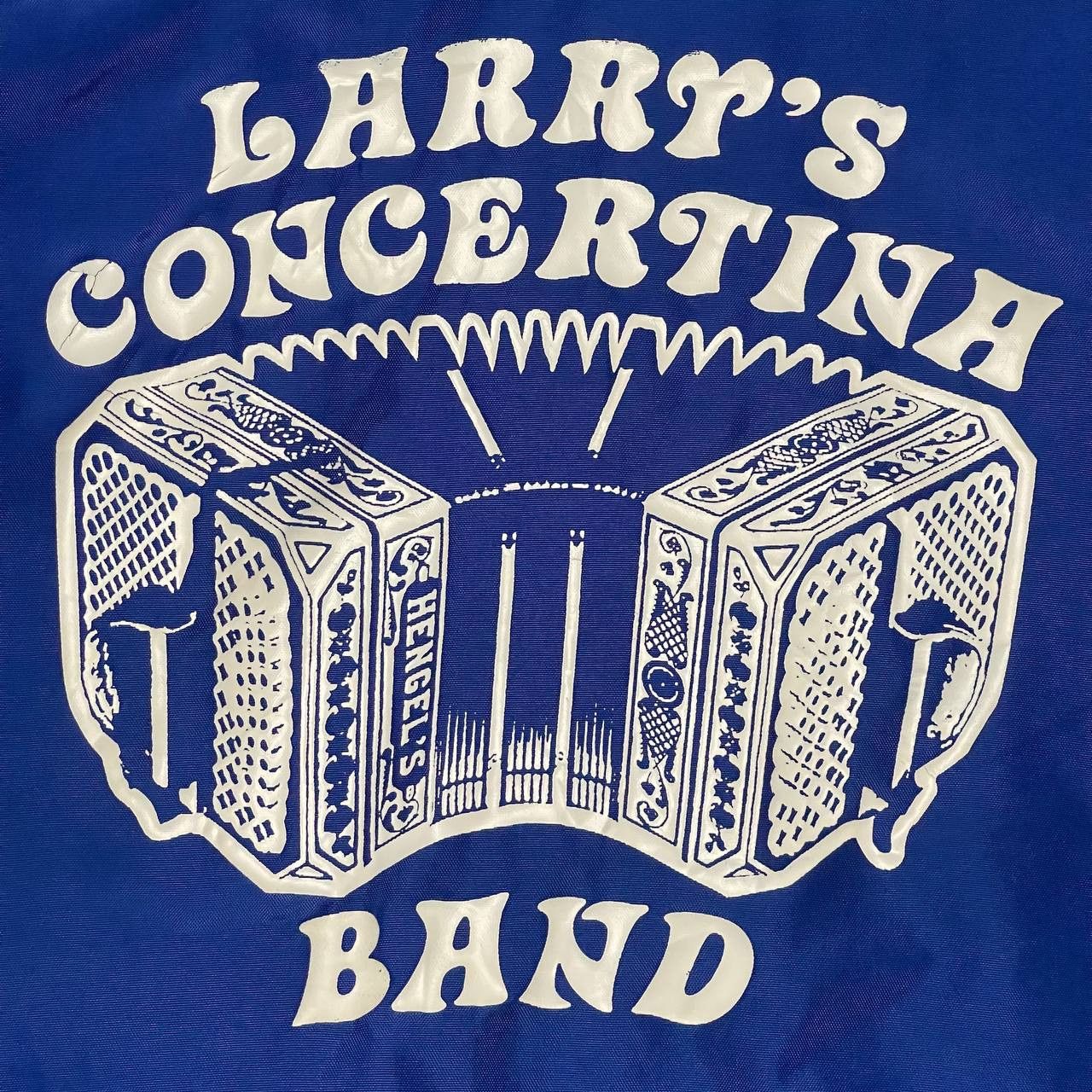 Band Tees Vintage Larry's Concertina Band Varsity/Bomber Jacket Size US M / EU 48-50 / 2 - 5 Thumbnail