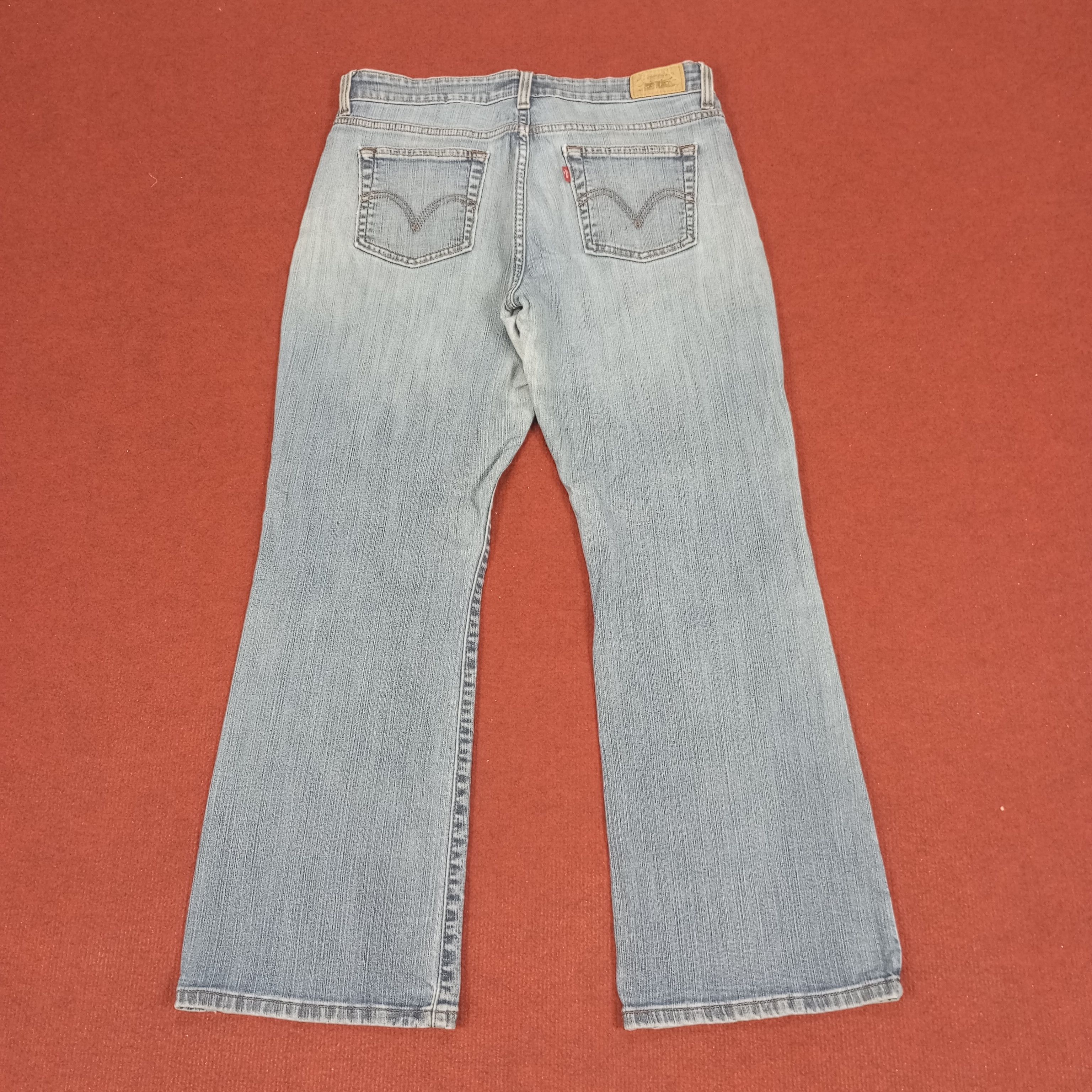 Levi's × Vintage Levis Streetwear Style Boot Cut Distressed Jeans Size 32" / US 10 / IT 46 - 4 Thumbnail