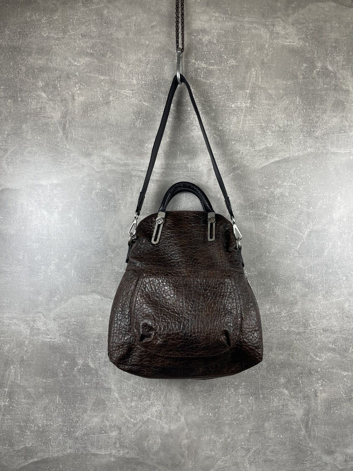 Miss Sixty Vintage Miss Sixty Collection Shoulder Metal Leather Bag Size ONE SIZE - 4 Thumbnail