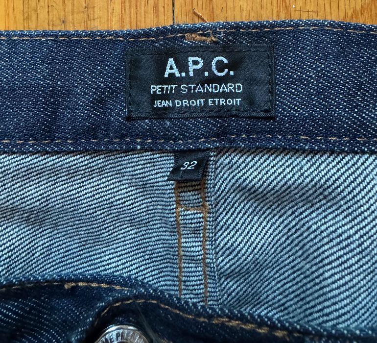 A.P.C. Mens APC Petite New Standard Raw Denim Jeans | Grailed