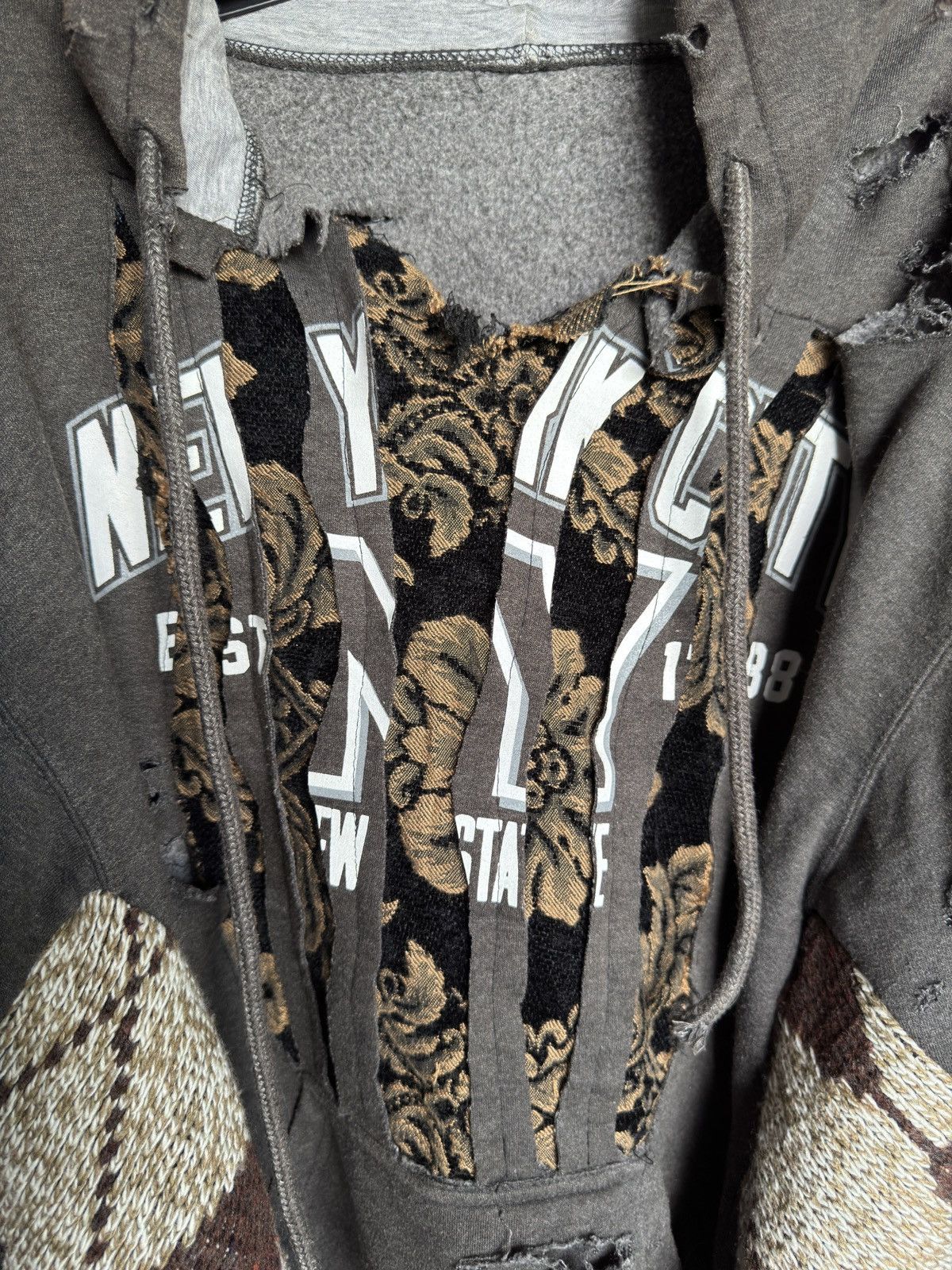 Other New York City Distressed Patchwork Hoodie Size US L / EU 52-54 / 3 - 3 Thumbnail
