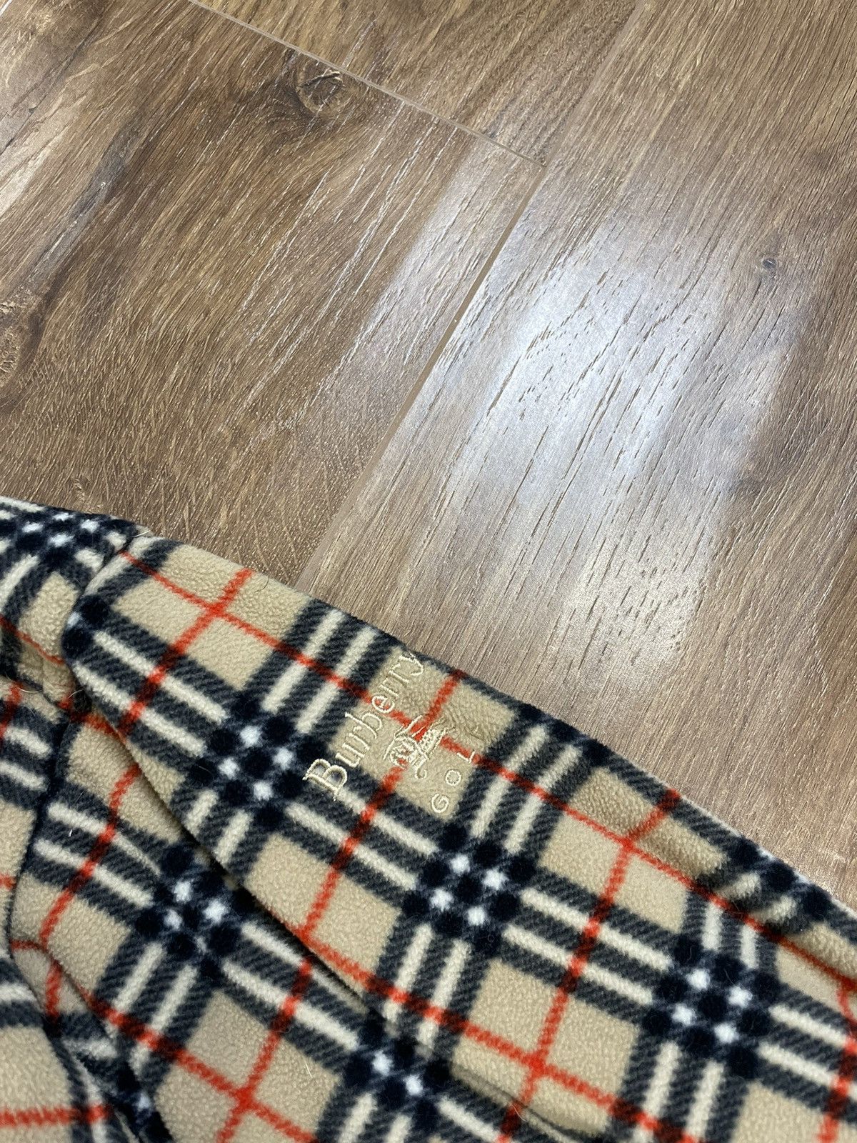 Burberry Vintage 90’s Burberry Nova Check Y2K Style Fleece Bomber Size US S / EU 44-46 / 1 - 3 Thumbnail