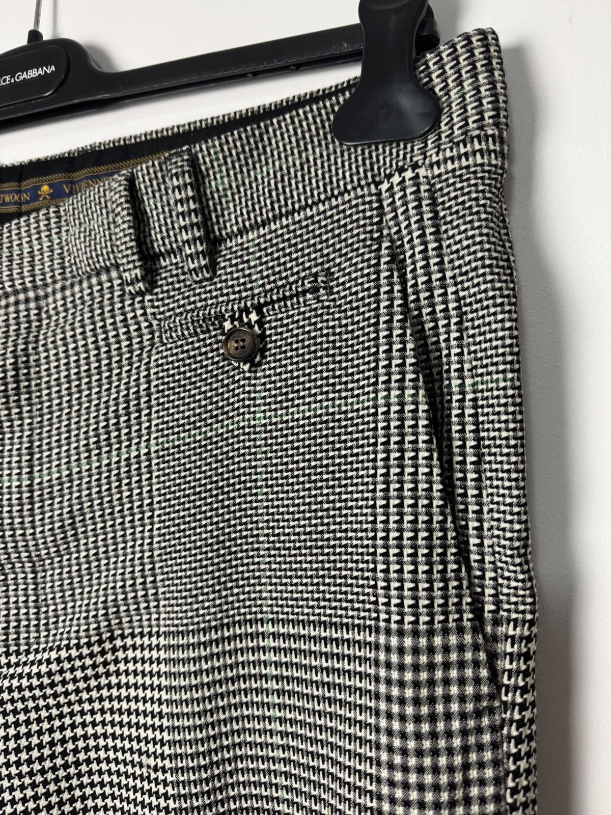Vivienne Westwood Vivienne Westwood Patchwork Check Tailored Trousers Luxury Size US 33 - 8 Thumbnail