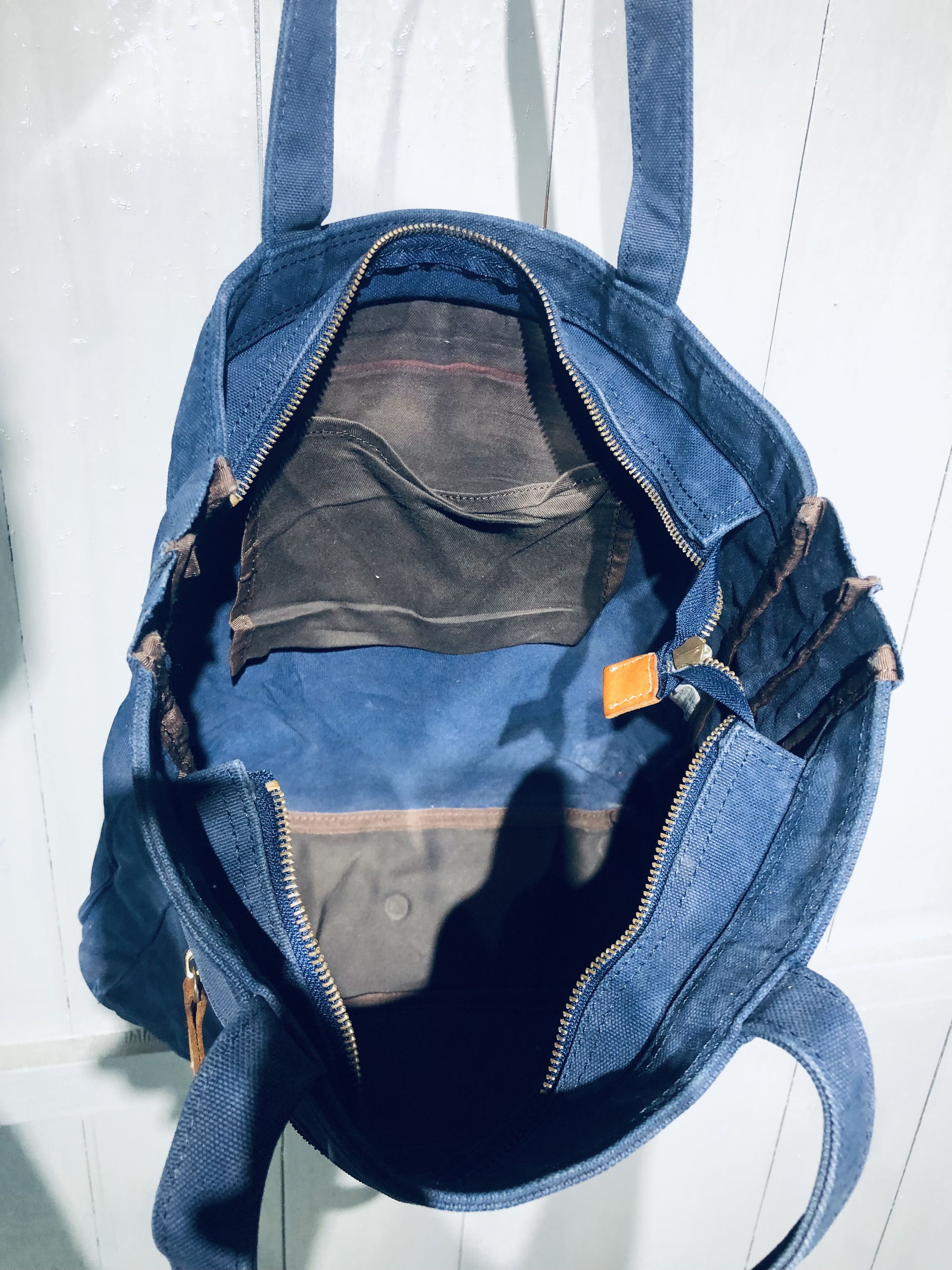 Canvas × Japanese Brand JAPANESE BAGGY PORT STYLE DISTRESSED TOTEBAG Size ONE SIZE - 15 Thumbnail
