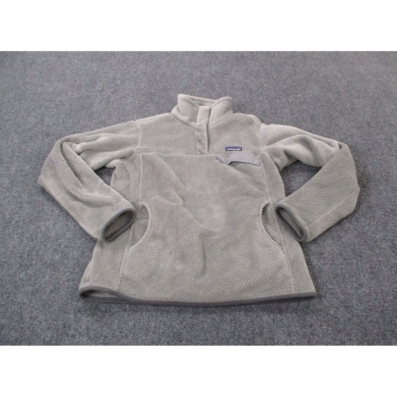 Patagonia Patagonia Jacket Womens M Gray Snap T Fleece Jacket Mid-Length Windproof Pockets 90s Outdoor Mens Women Girls Size M / US 6-8 / IT 42-44 - 2 Thumbnail