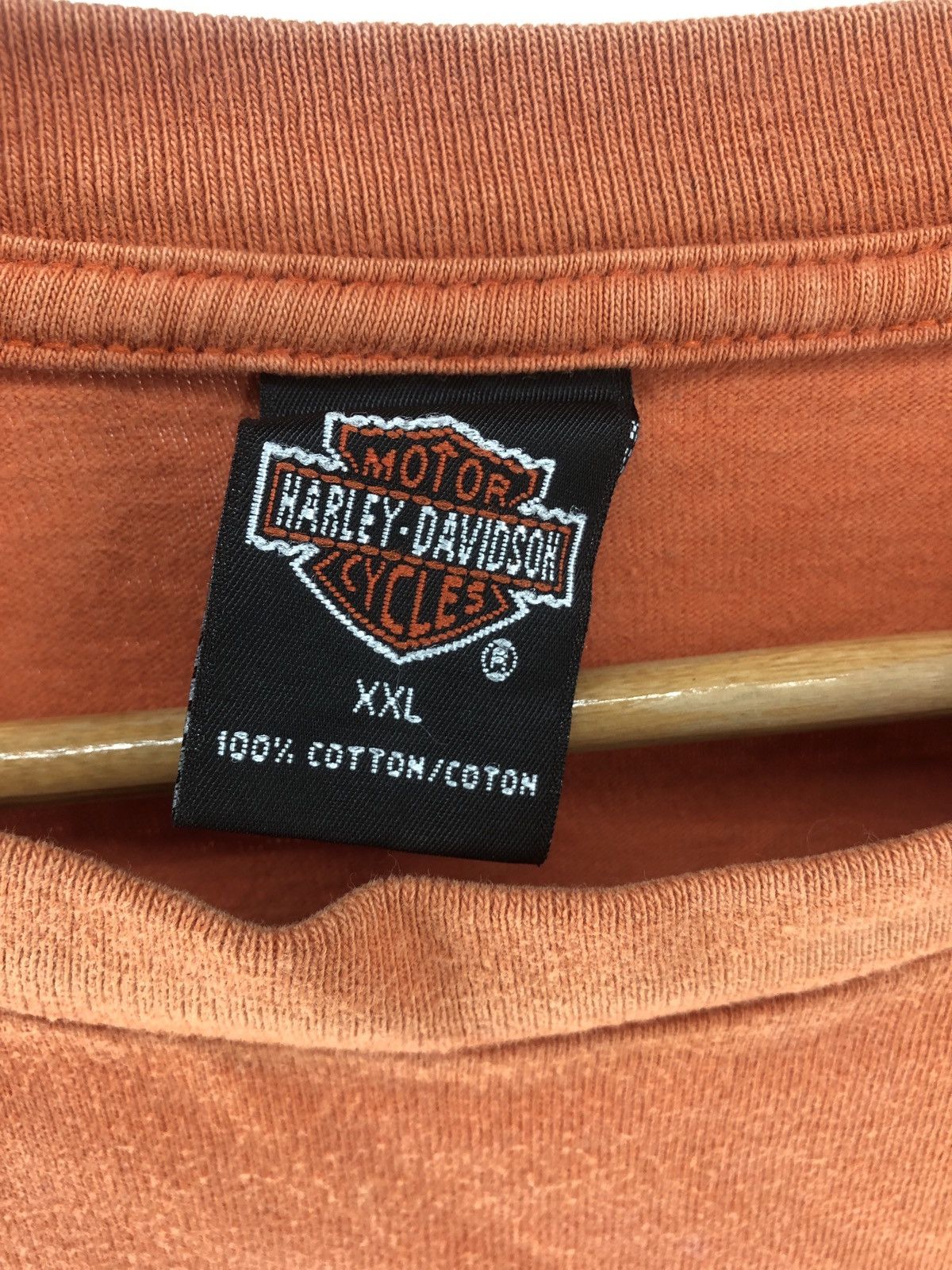 Harley Davidson × Vintage Vintage Pocket Tee Harley Davidson Alamo City Texas Shirt Size US XXL / EU 58 / 5 - 6 Thumbnail