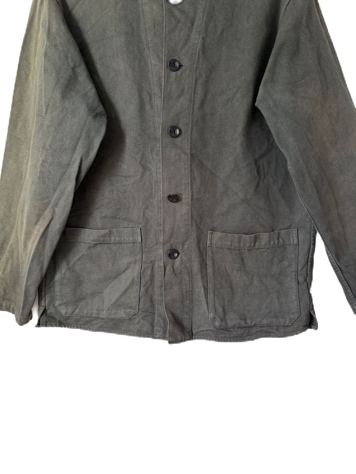 Steven Alan Distress Design Steven Alan Canvas Jacket Double Pocket Size US S / EU 44-46 / 1 - 3 Thumbnail