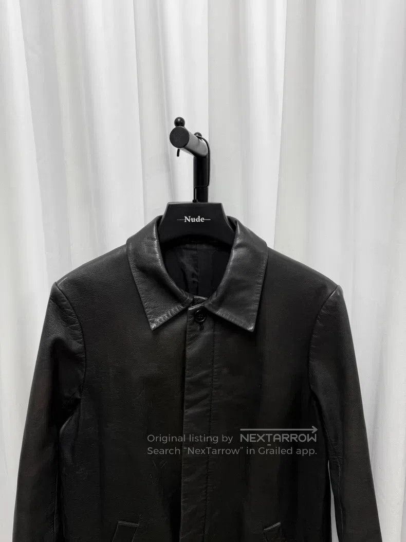 Yohji Yamamoto YOHJI YAMAMOTO Leather coat Size US M / EU 48-50 / 2 - 3 Thumbnail