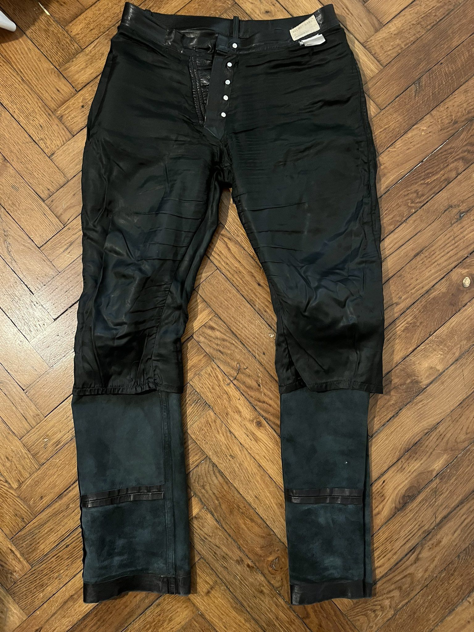 Helmut Lang OG Helmut Lang leather pant (1999) Size US 30 / EU 46 - 4 Thumbnail