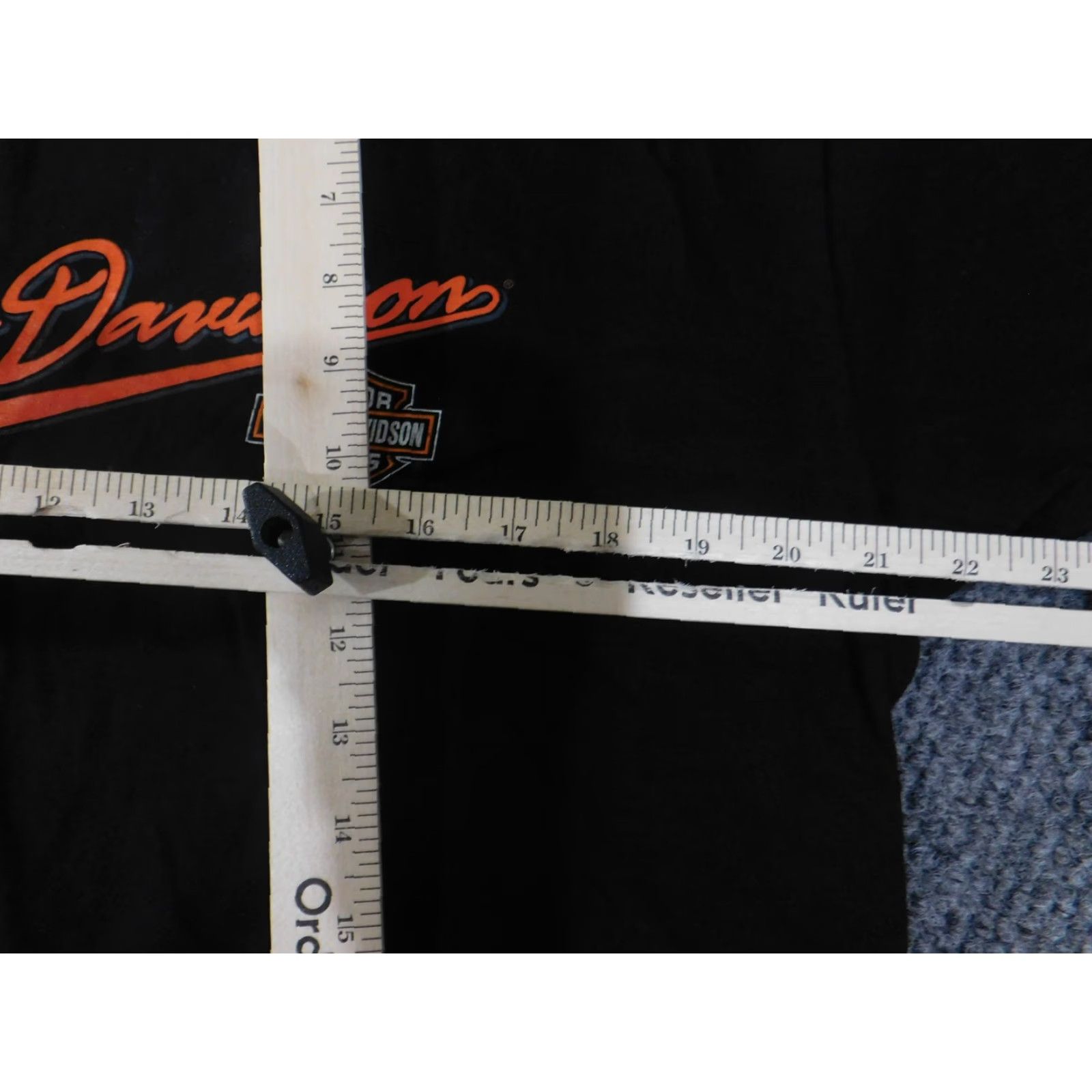 Harley Davidson VINTAGE Harley-Davidson Shirt Mens Large Black 90s Las Vegas Tee Size US L / EU 52-54 / 3 - 6 Thumbnail
