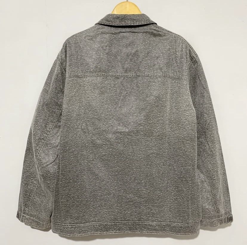 Armani Exchange Armani Exchange Vintage Wool Leather Jacket Size US L / EU 52-54 / 3 - 6 Thumbnail