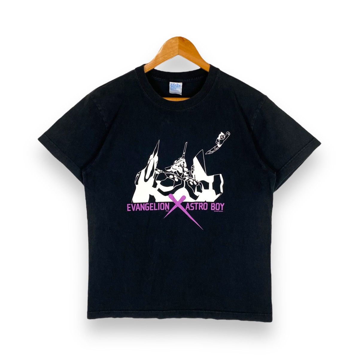 Anime × Cartoon Network × Vintage EVANGELION x ASTRO BOY TEE CYBERPUNK ANIME CARTOON Size US M / EU 48-50 / 2 - 1 Thumbnail