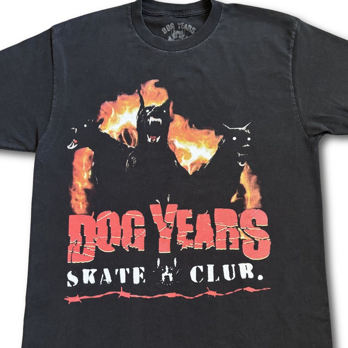 Other City Morgue Dog Years Skate Club Mens Large Graphic T-Shirt Size US L / EU 52-54 / 3 - 3 Thumbnail