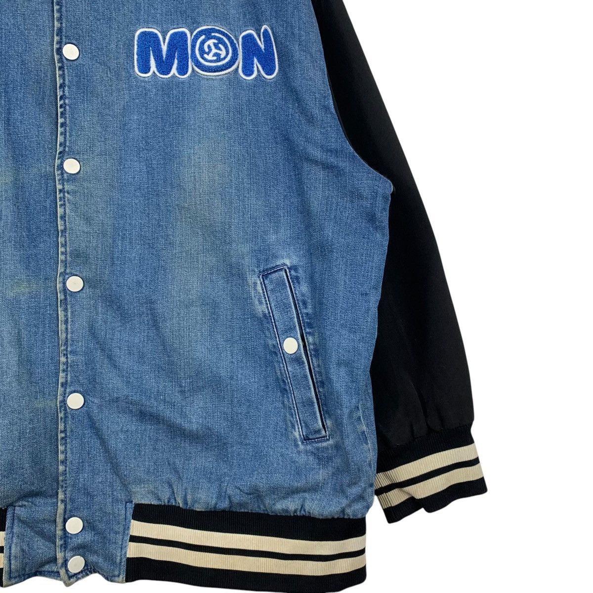 Japanese Brand TEEBOX Original Japanese Brand Backhit Bomber Varsity Jacket Size US M / EU 48-50 / 2 - 6 Thumbnail