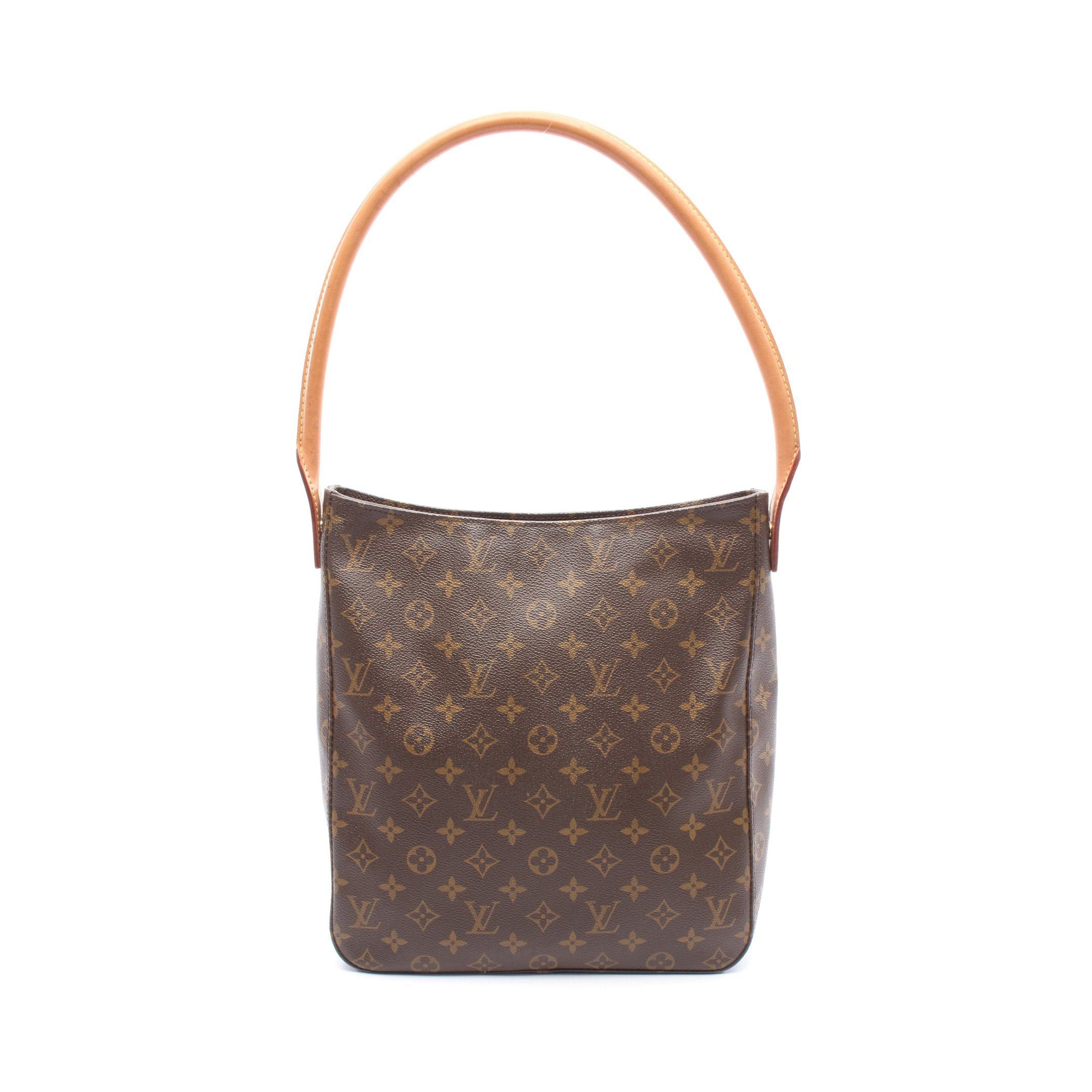 Louis Vuitton Louis Vuitton Looping Gm Monogram Shoulder Bag Leather Brown Size ONE SIZE - 1 Thumbnail