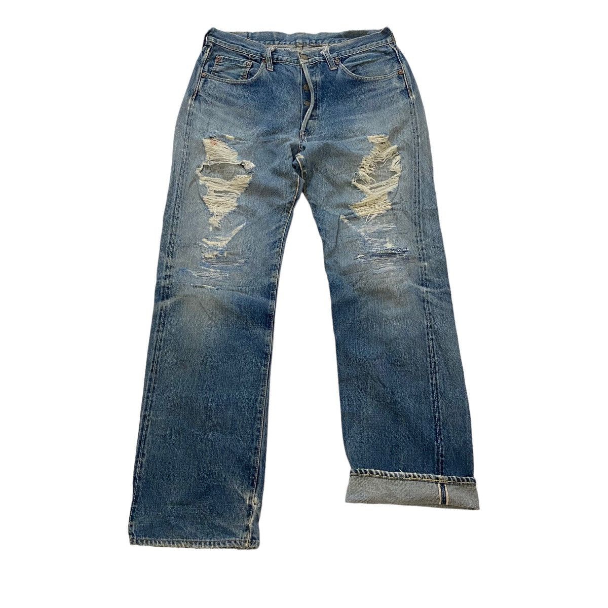If Six Was Nine ✨Sewing Chop japanese brand jeans Size US 30 / EU 46 - 2 Thumbnail