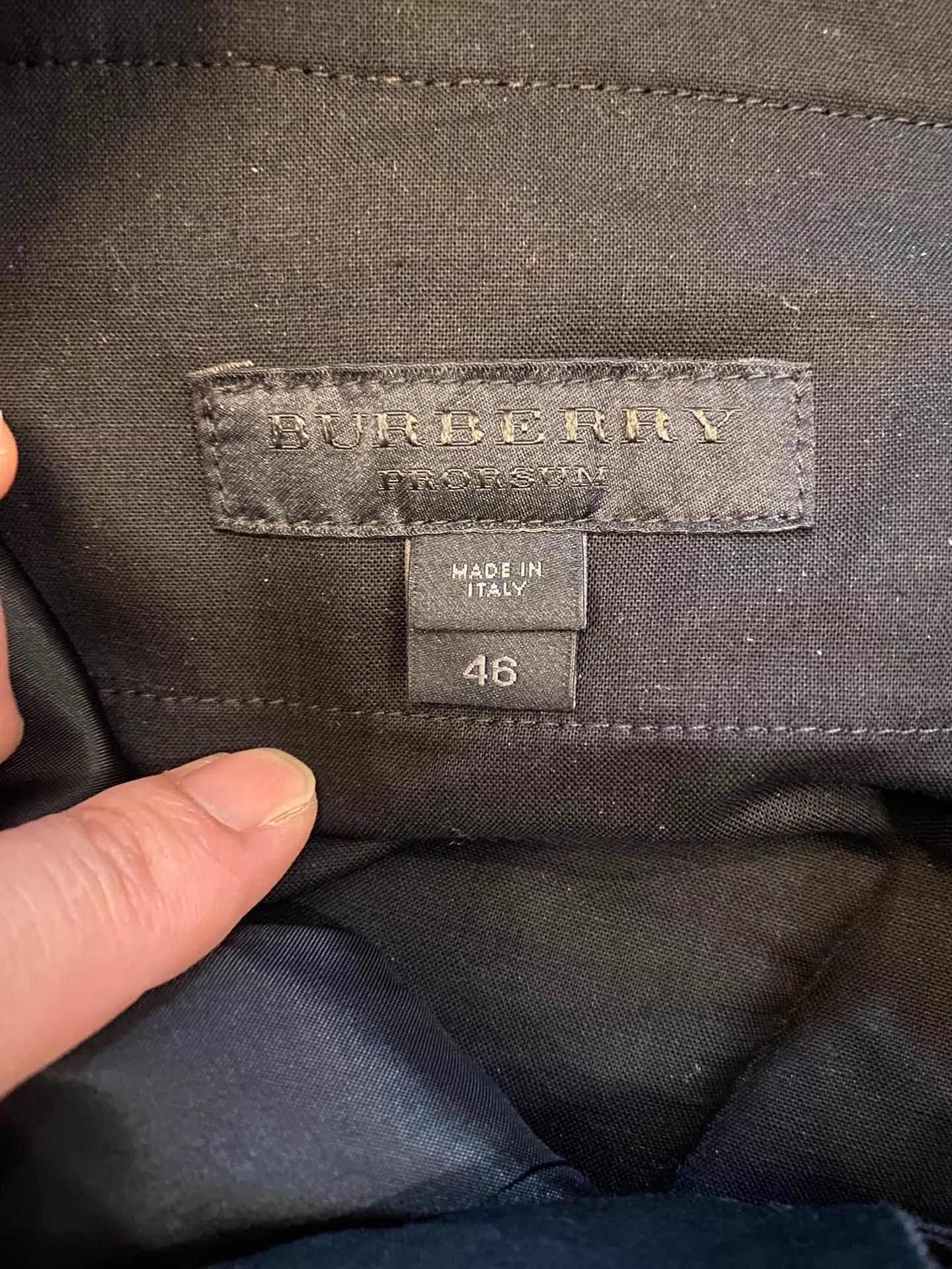 Burberry Burberry Prorsum Heavy Linen Dark Gray Pants Sz 46 Size US 30 / EU 46 - 5 Thumbnail
