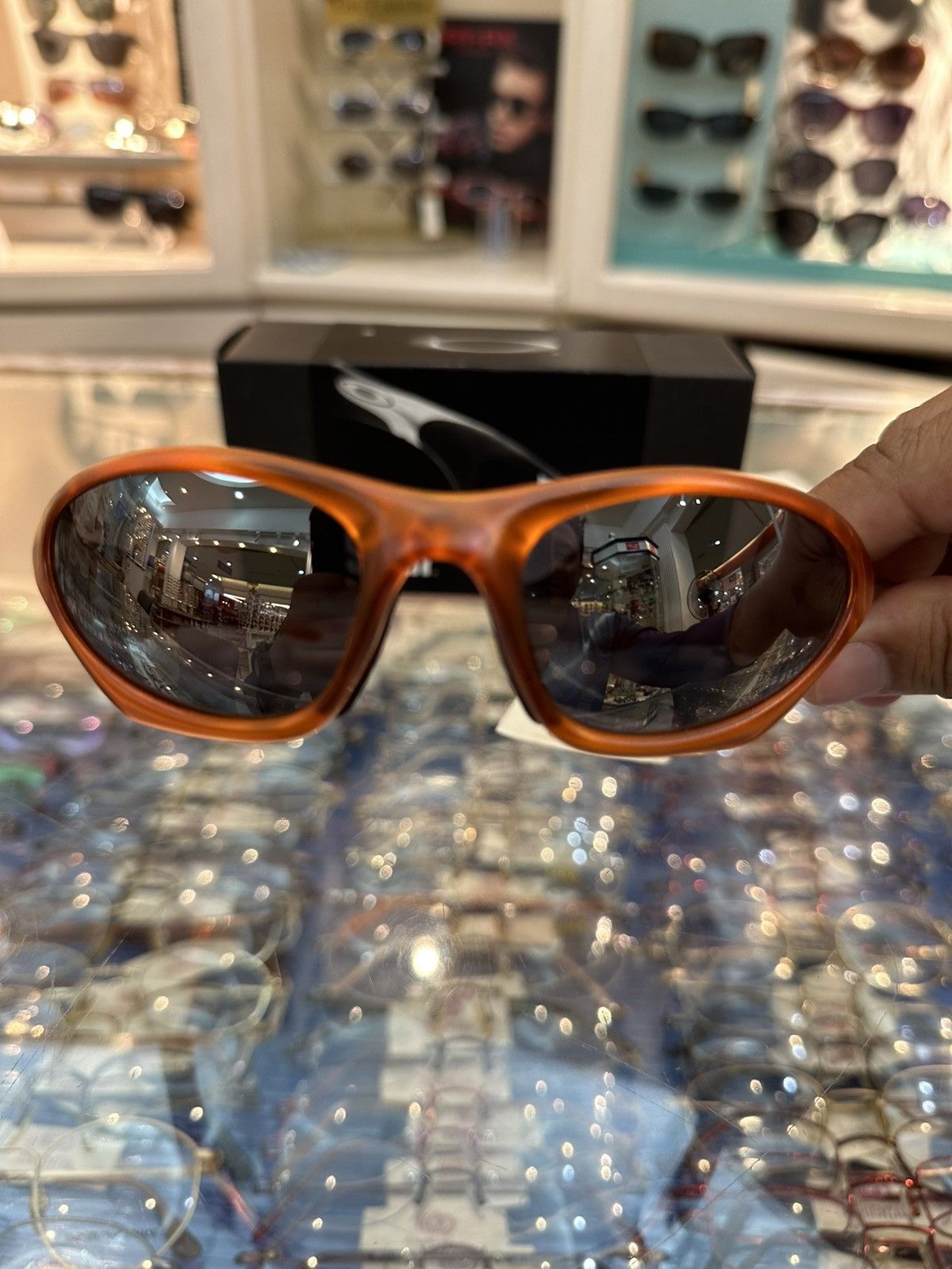 Oakley Rare NOS 2000 Oakley Scar Sunglasses Size ONE SIZE - 4 Thumbnail