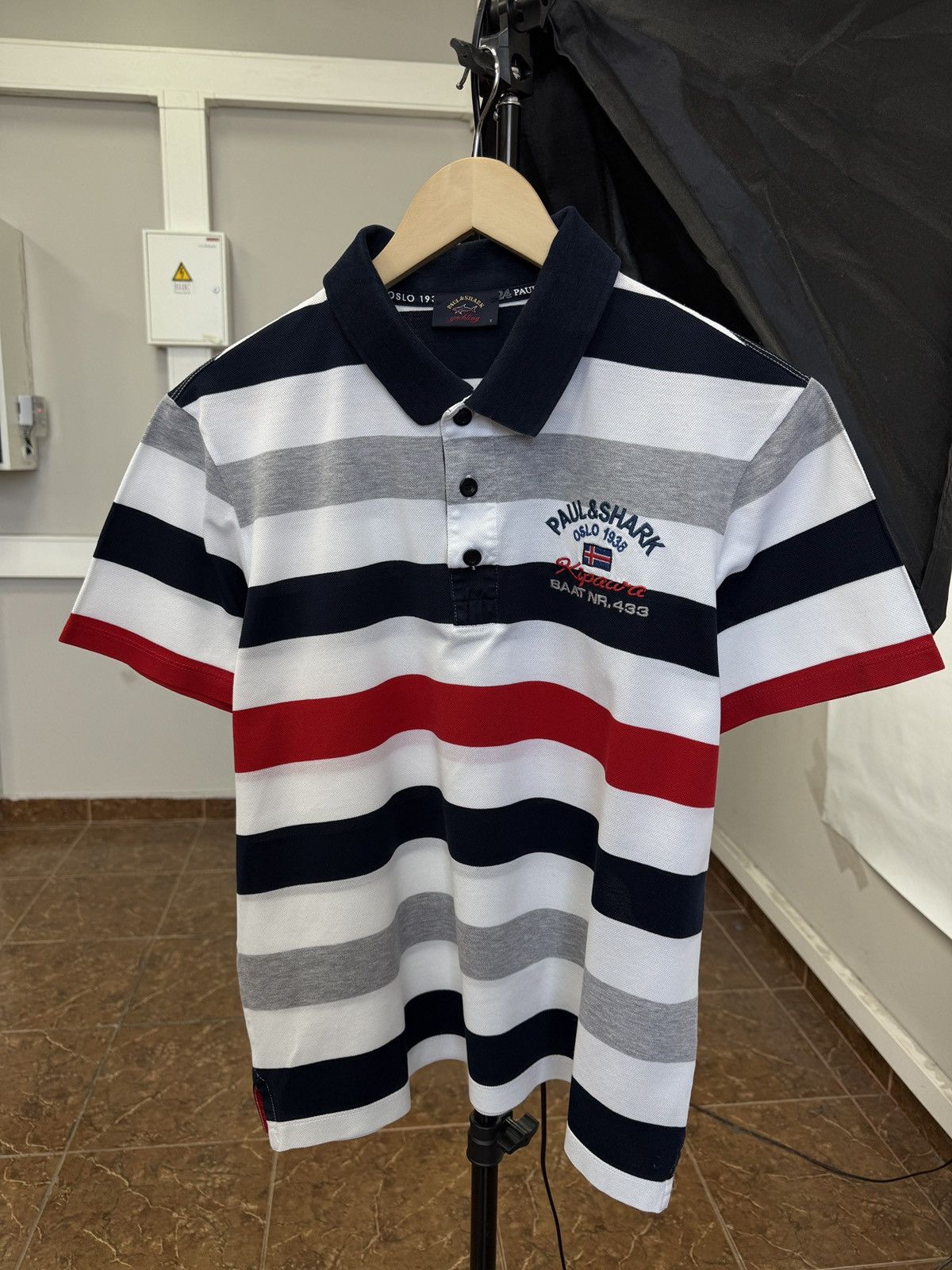 Paul & Shark 🇳🇴 Paul & Shark Yachting Oslo Polo T-Shirt Rare Retro Y2K Size US S / EU 44-46 / 1 - 1 Thumbnail