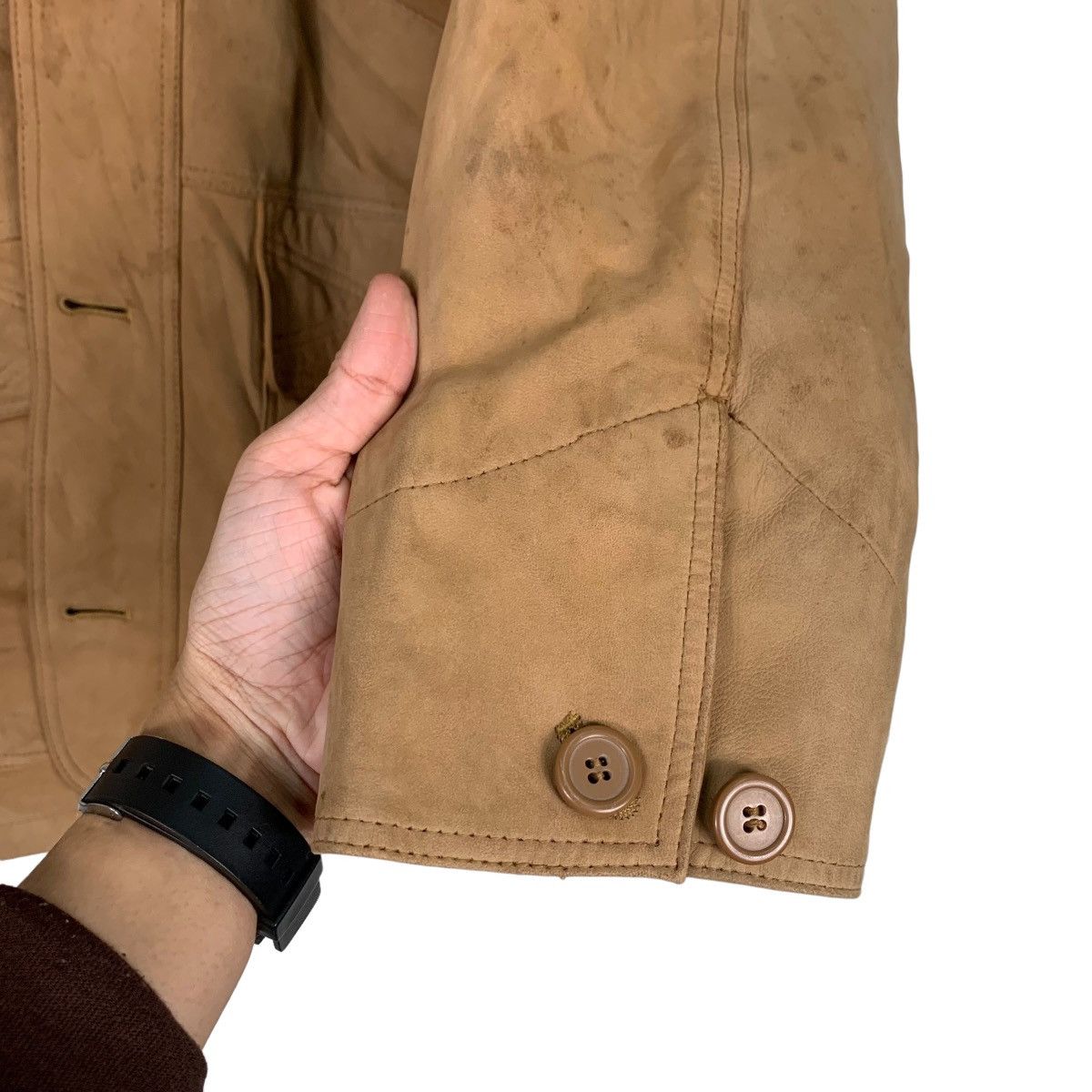 Huntington TARGET Spain Lamb Leather Jacket #0306-C14 Size US M / EU 48-50 / 2 - 14 Thumbnail