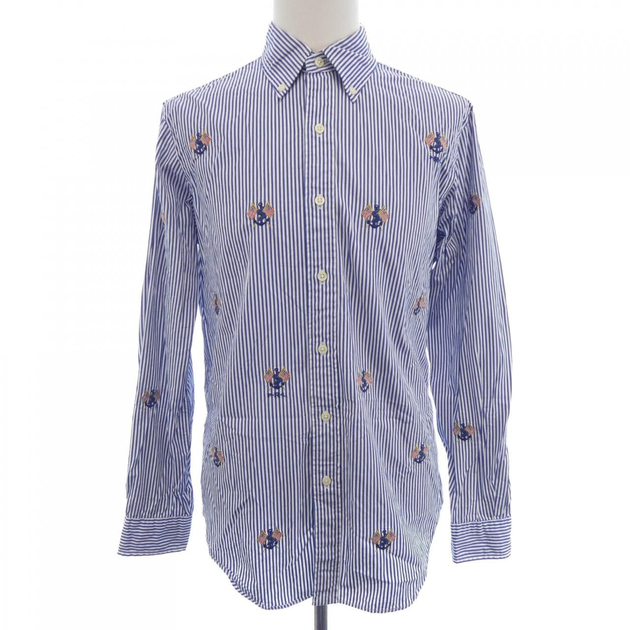 Ralph Lauren Ralph Lauren Ralph Lauren Stripe Shirt Textile Dress Shirt DUTY FREE for USA Size ONE SIZE - 1 Thumbnail