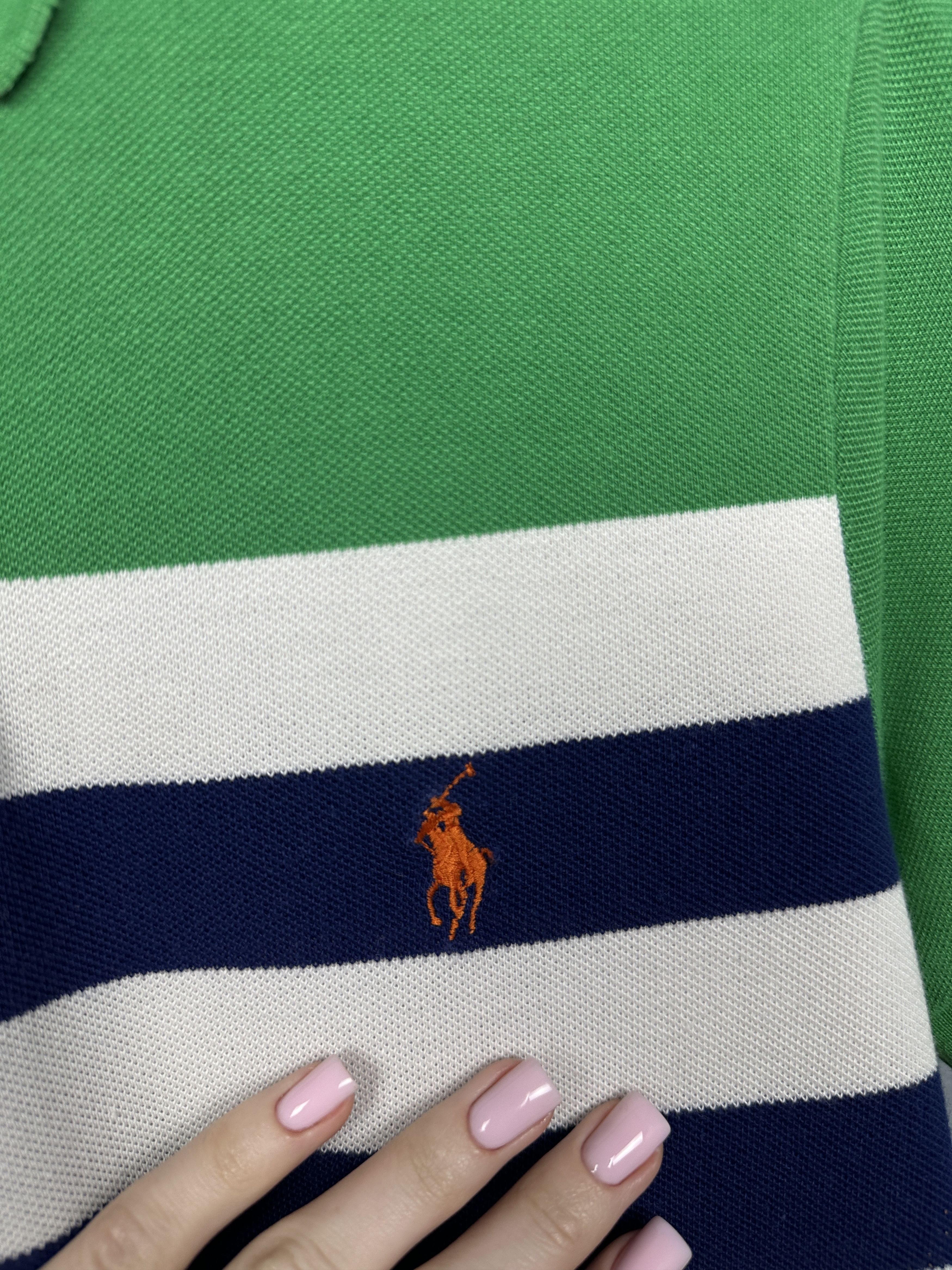 Polo Ralph Lauren Polo Ralph Lauren Vintage Mens Striped Polo Shirt Size US M / EU 48-50 / 2 - 3 Thumbnail