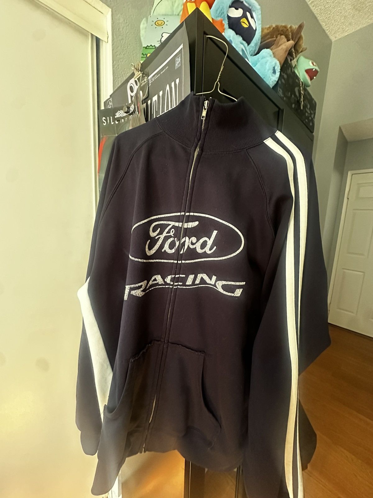 J. America VTG Ford Racing J. America Track Jacket Size US XXL / EU 58 / 5 - 1 Thumbnail